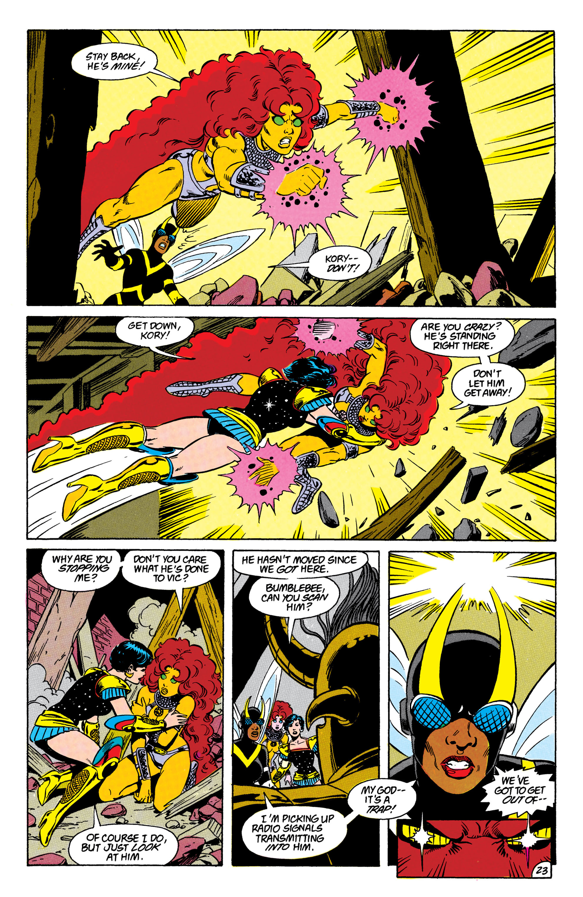 Read online The New Titans (1988) comic -  Issue #58 - 24