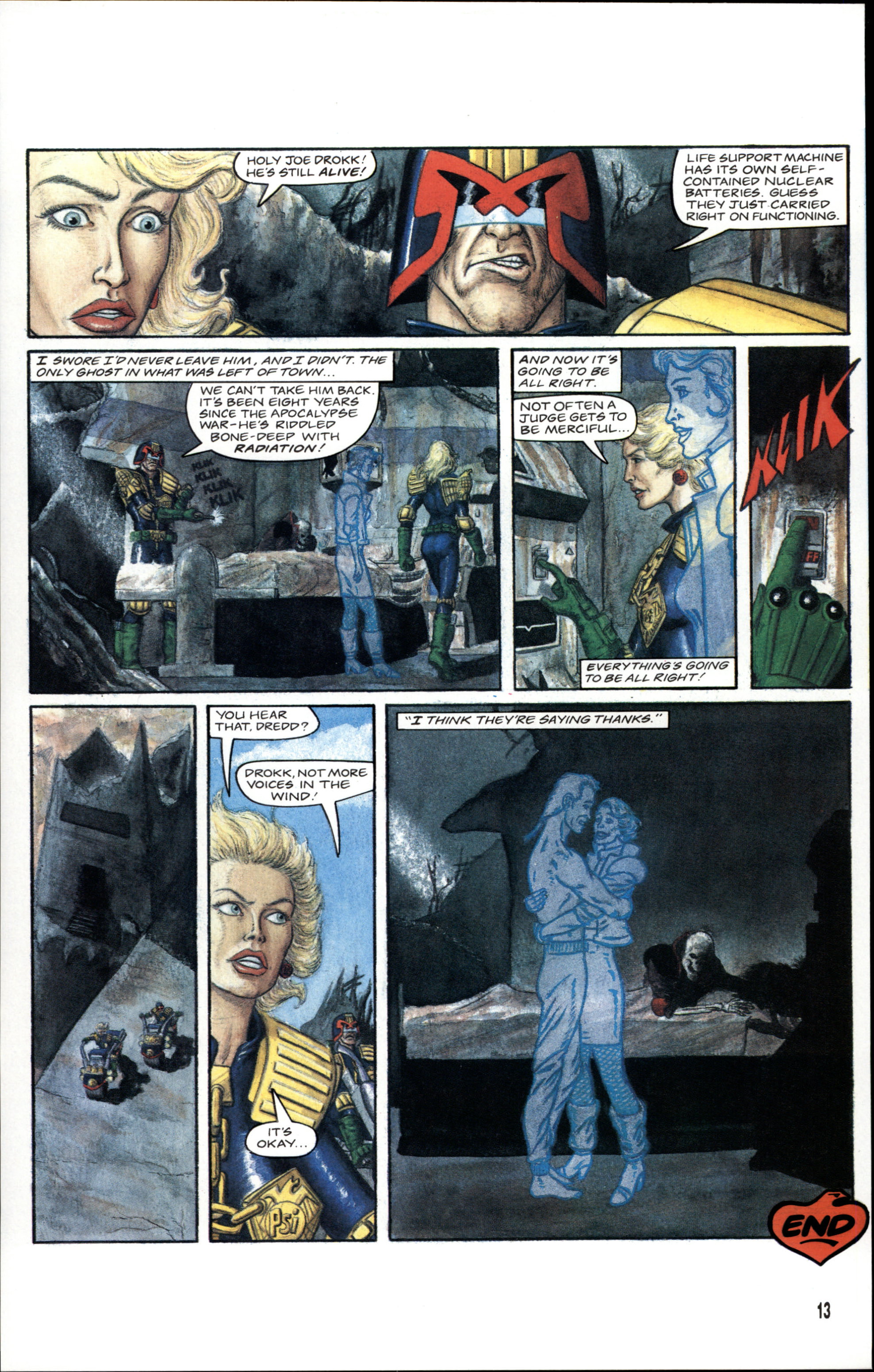 Read online Dredd Rules! comic -  Issue #7 - 15