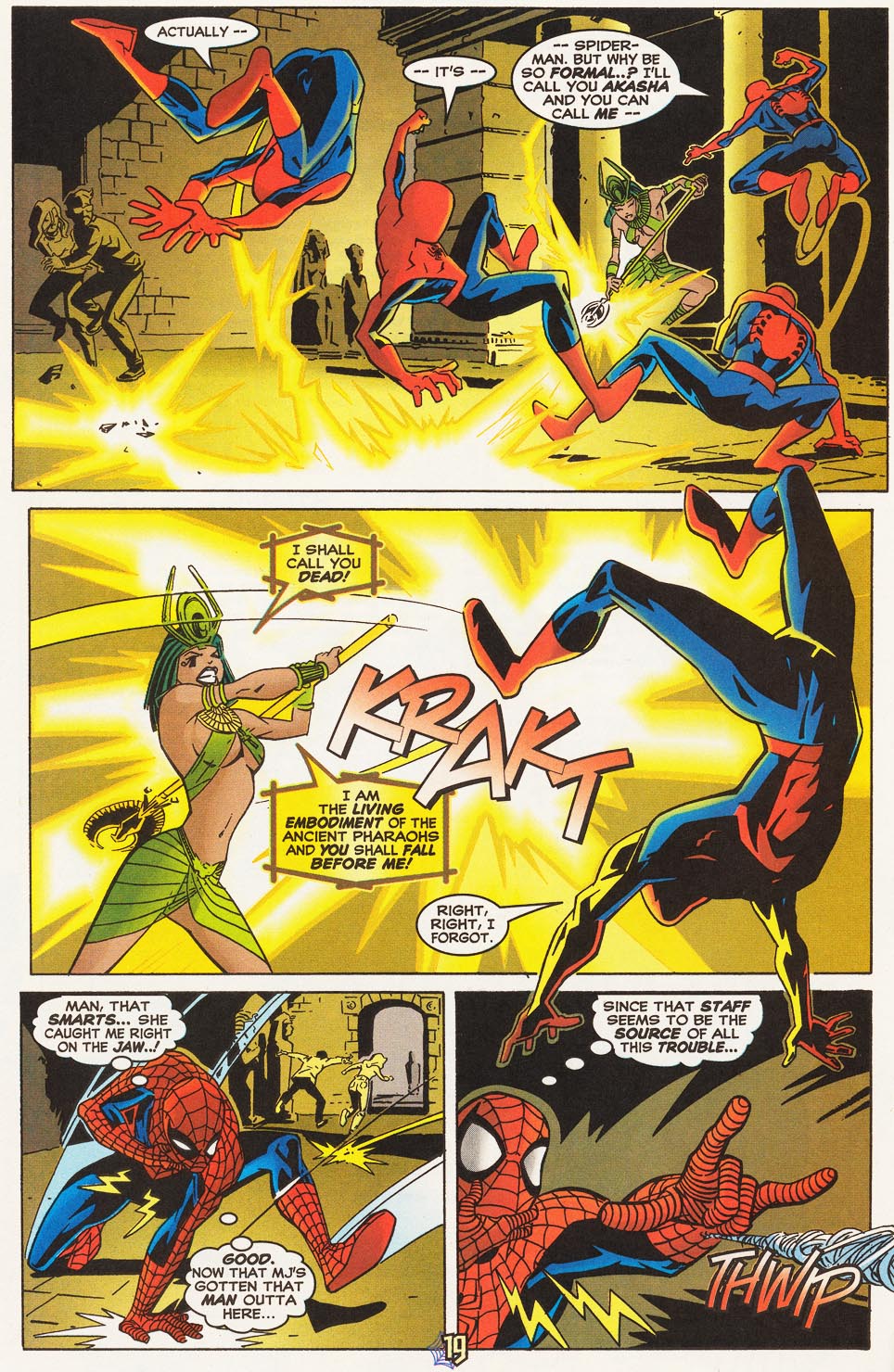 Read online The Sensational Spider-Man (1996) comic -  Issue #19 - 20