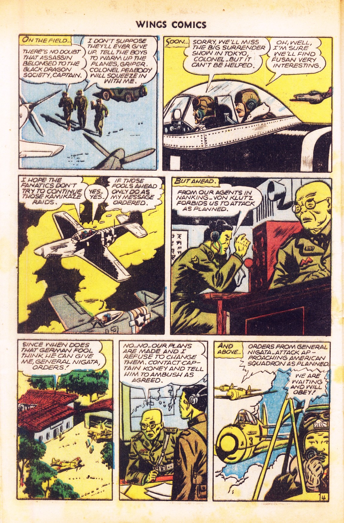 Read online Wings Comics comic -  Issue #66 - 6