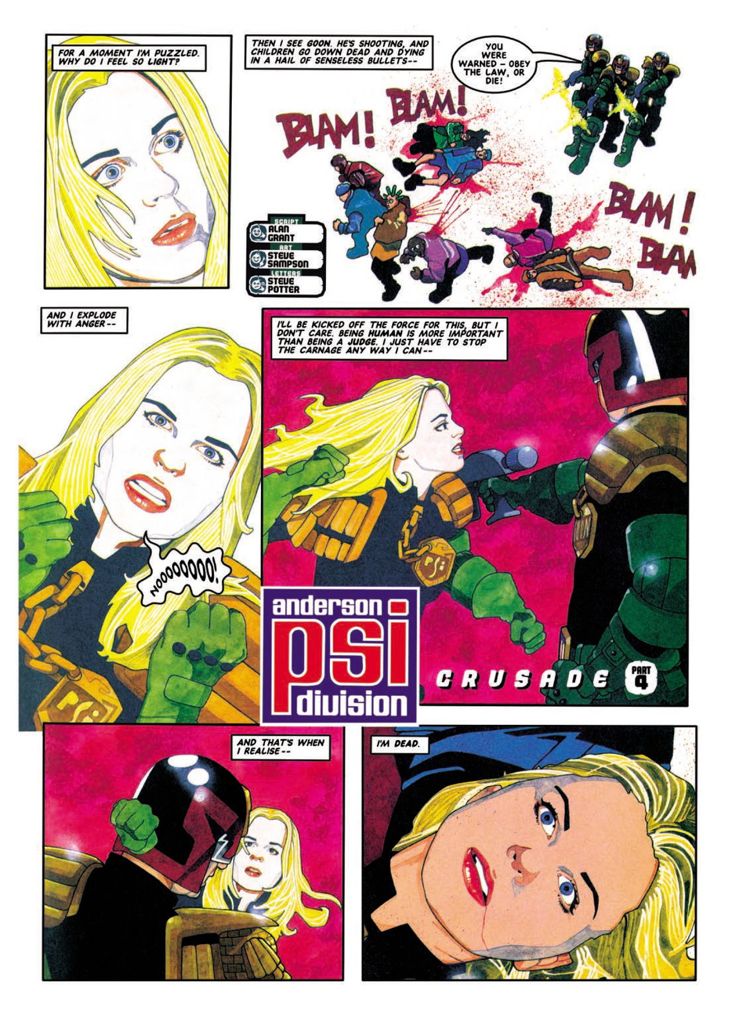 Read online Judge Anderson: The Psi Files comic -  Issue # TPB 3 - 168