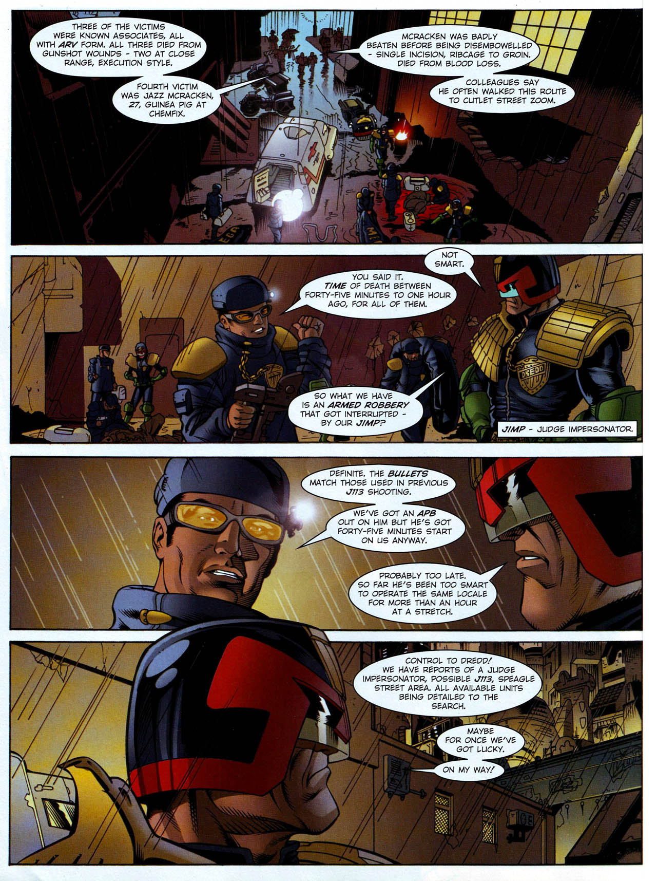 Read online Judge Dredd Megazine (vol. 3) comic -  Issue #71 - 8