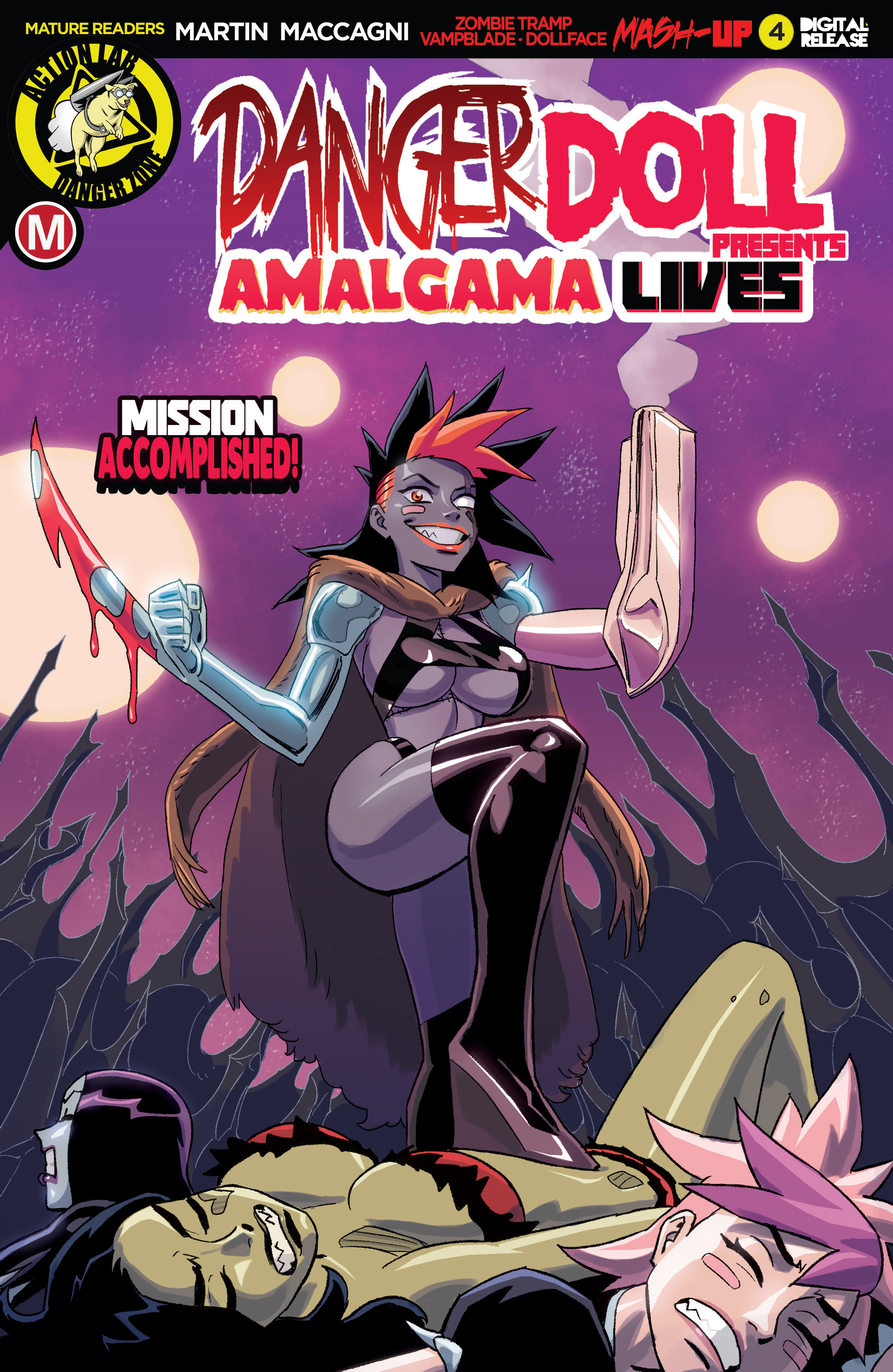 Read online Danger Doll Squad Presents Amalgama Lives comic -  Issue #4 - 1