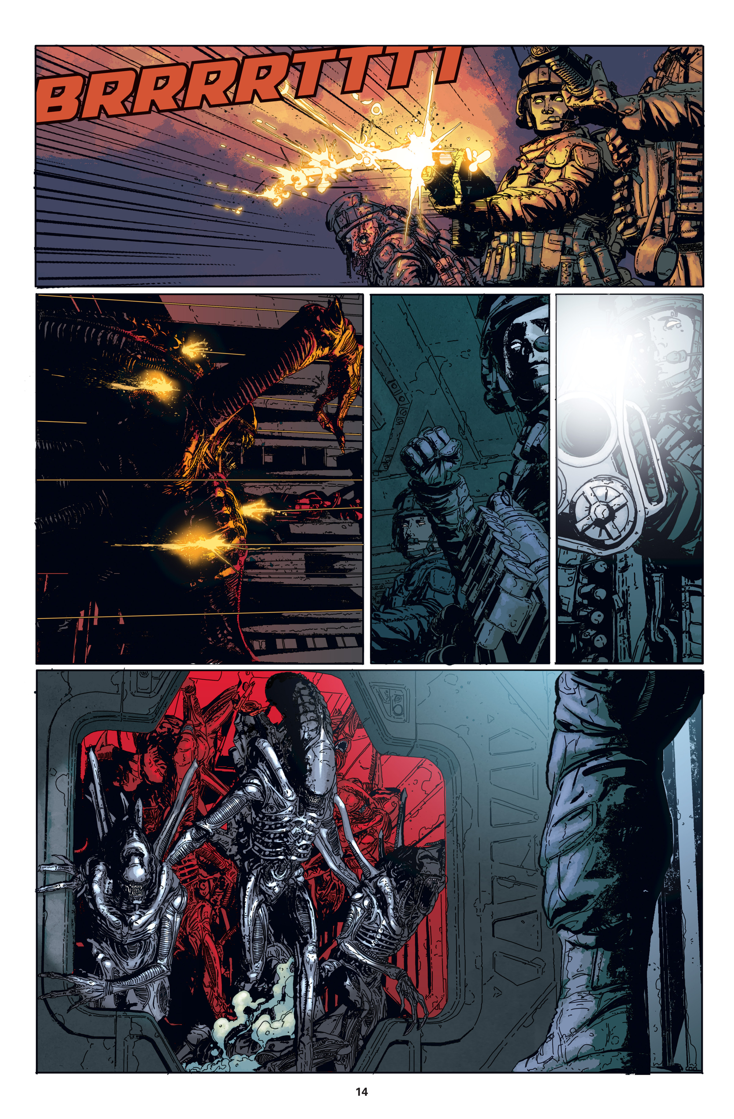 Read online Aliens: Defiance Library Edition comic -  Issue # TPB (Part 1) - 15