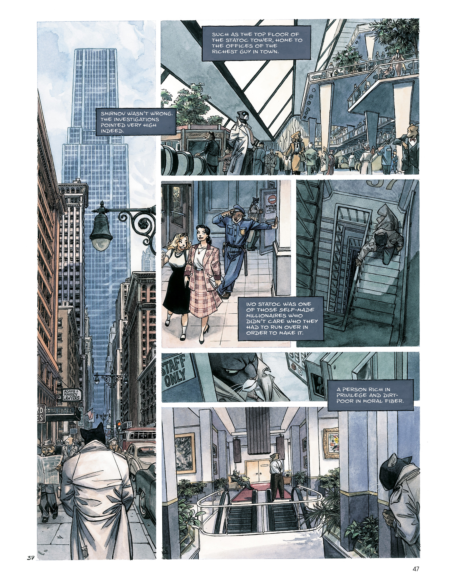 Read online Blacksad: The Collected Stories comic -  Issue # TPB (Part 1) - 49