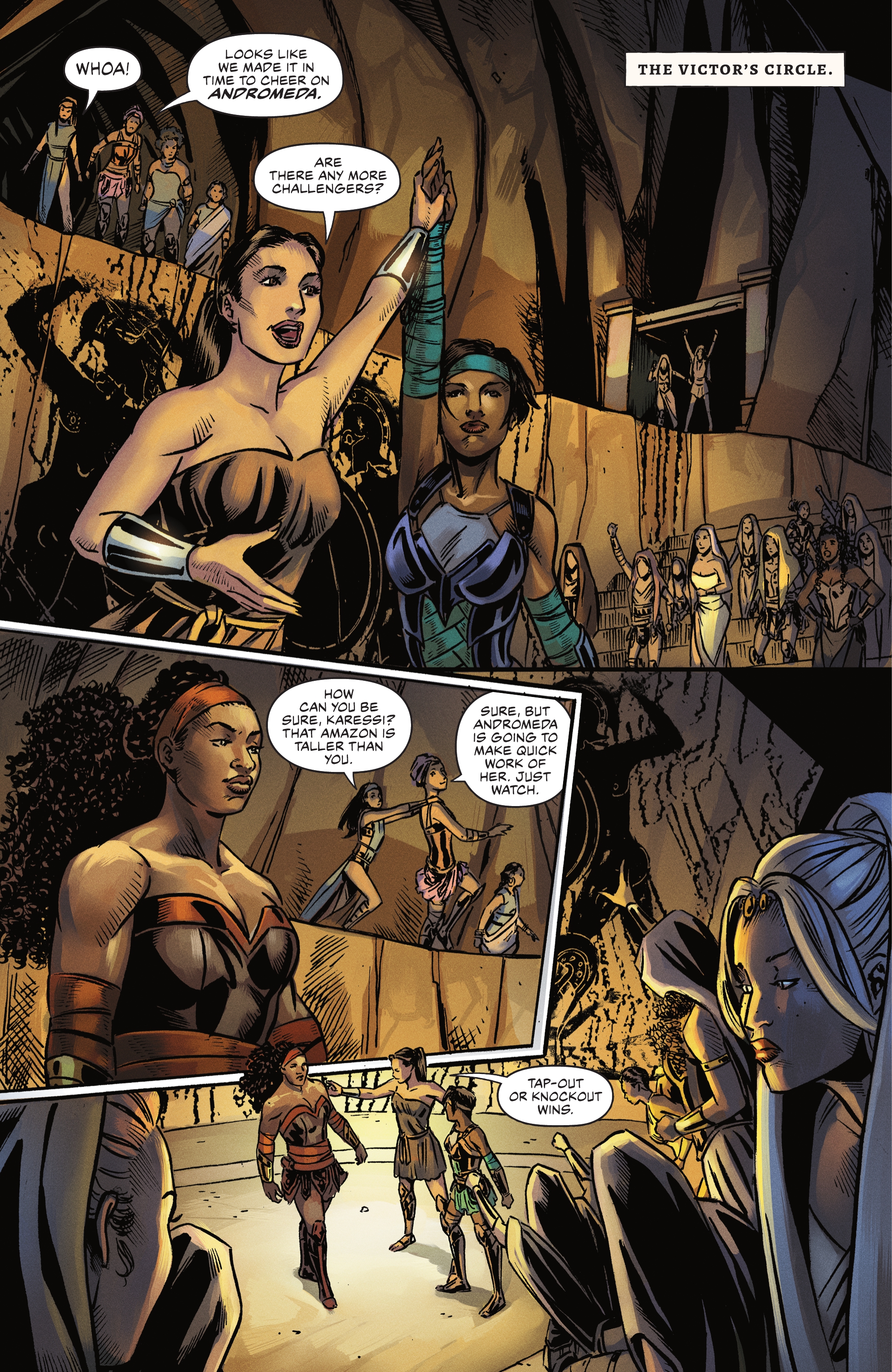 Read online Nubia & the Amazons comic -  Issue #2 - 16