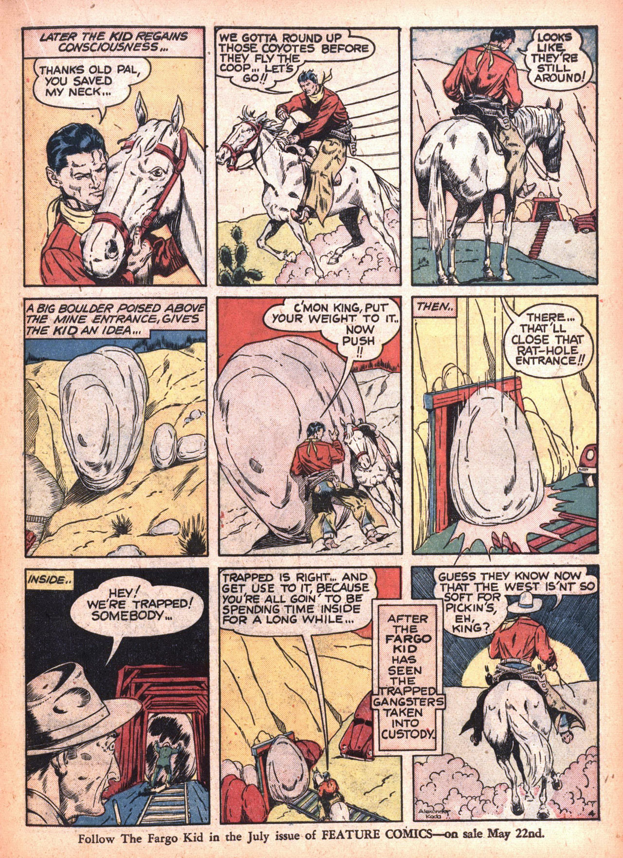 Read online Feature Comics comic -  Issue #57 - 34