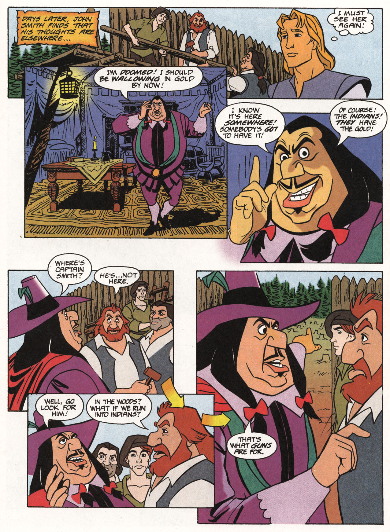 Read online Disney's Pocahontas comic -  Issue #1 - 29