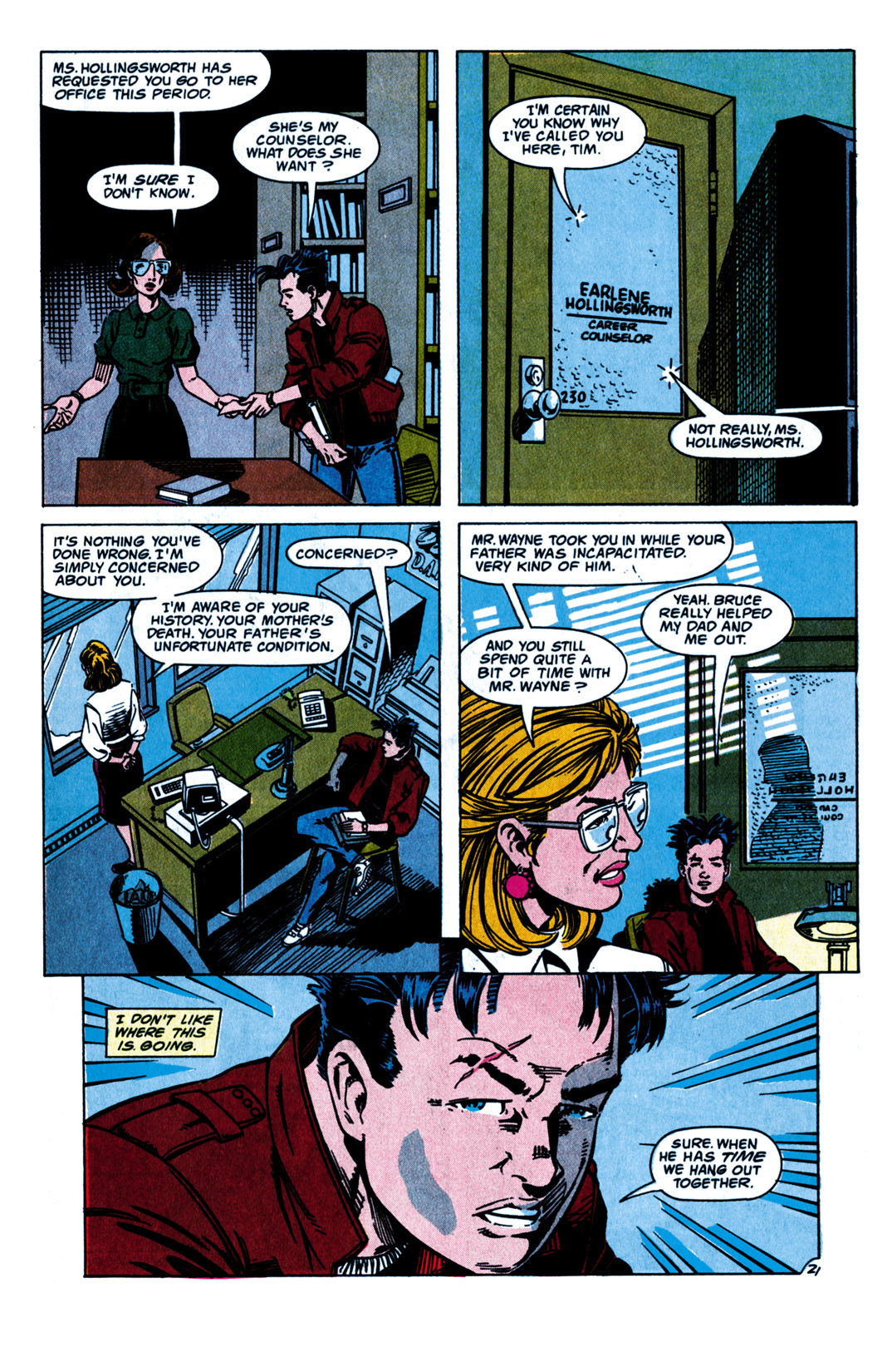 Read online Robin III: Cry of the Huntress comic -  Issue #2 - 22
