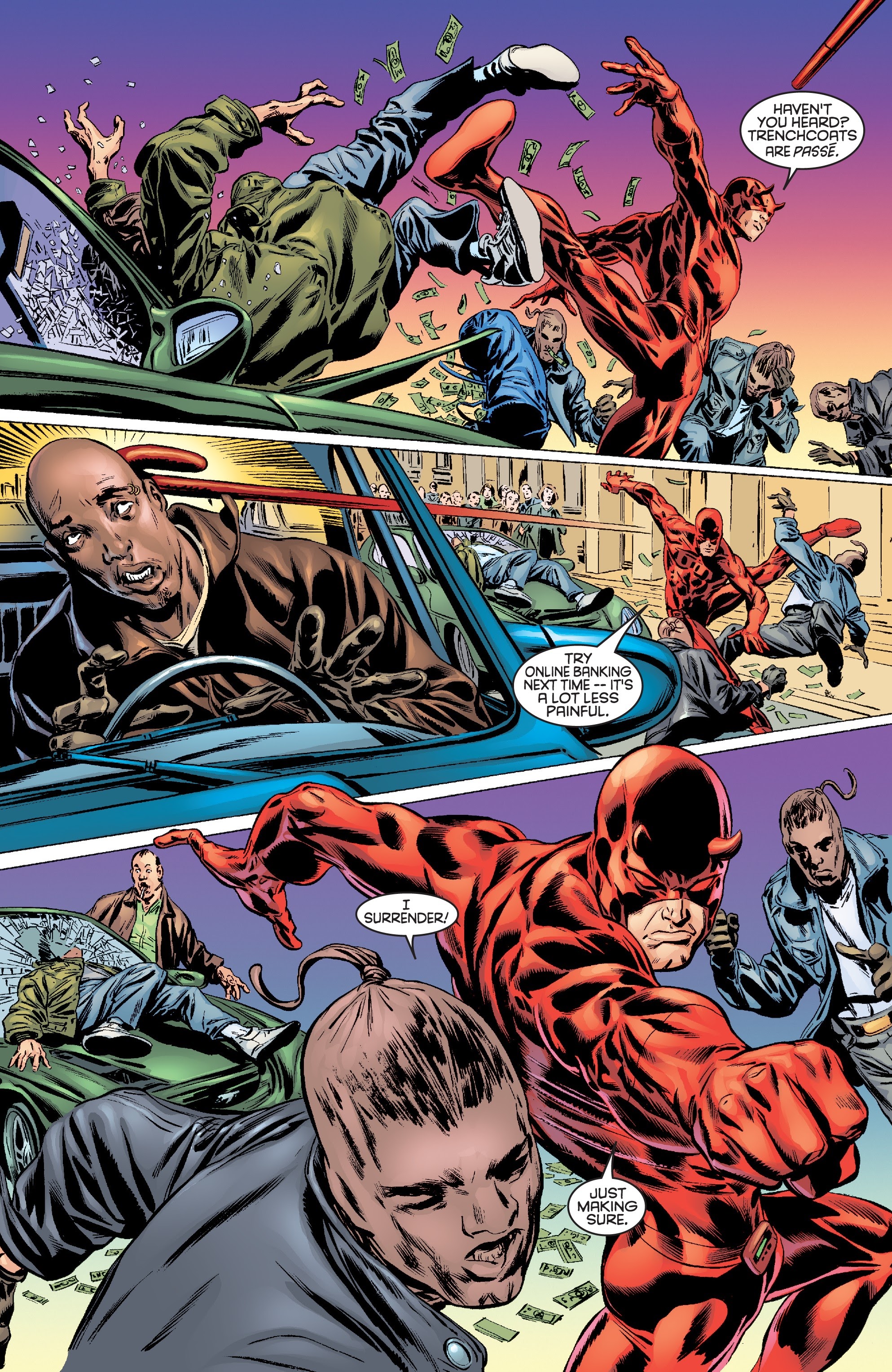 Read online Marvel Knights Daredevil by Bendis, Jenkins, Gale & Mack: Unusual Suspects comic -  Issue # TPB (Part 2) - 66