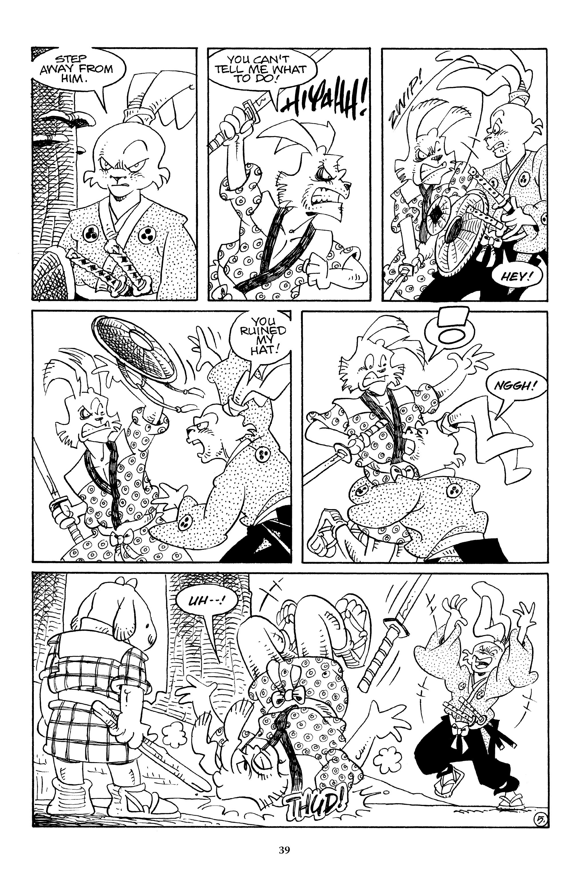 Read online The Usagi Yojimbo Saga comic -  Issue # TPB 4 - 39