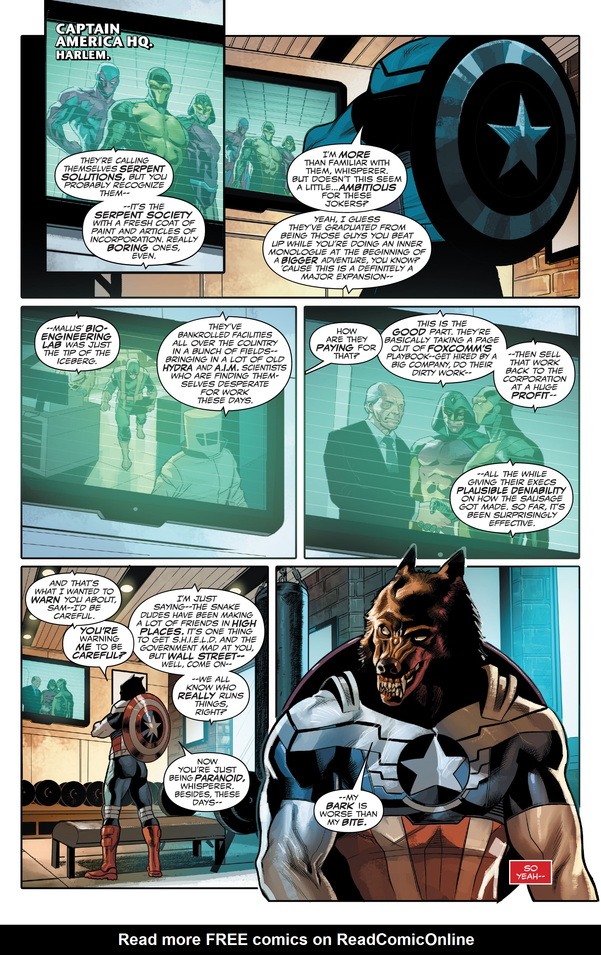 Read online Captain America: Sam Wilson: The Complete Collection comic -  Issue # TPB 1 (Part 5) - 5