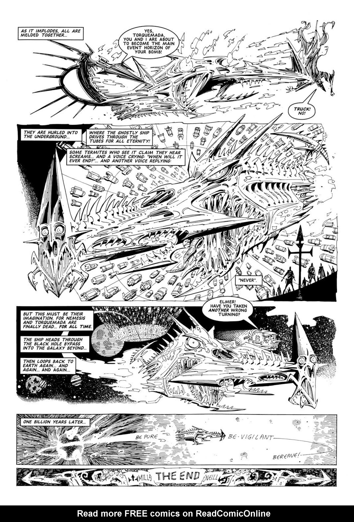 Read online The Complete Nemesis The Warlock comic -  Issue # TPB 3 - 204