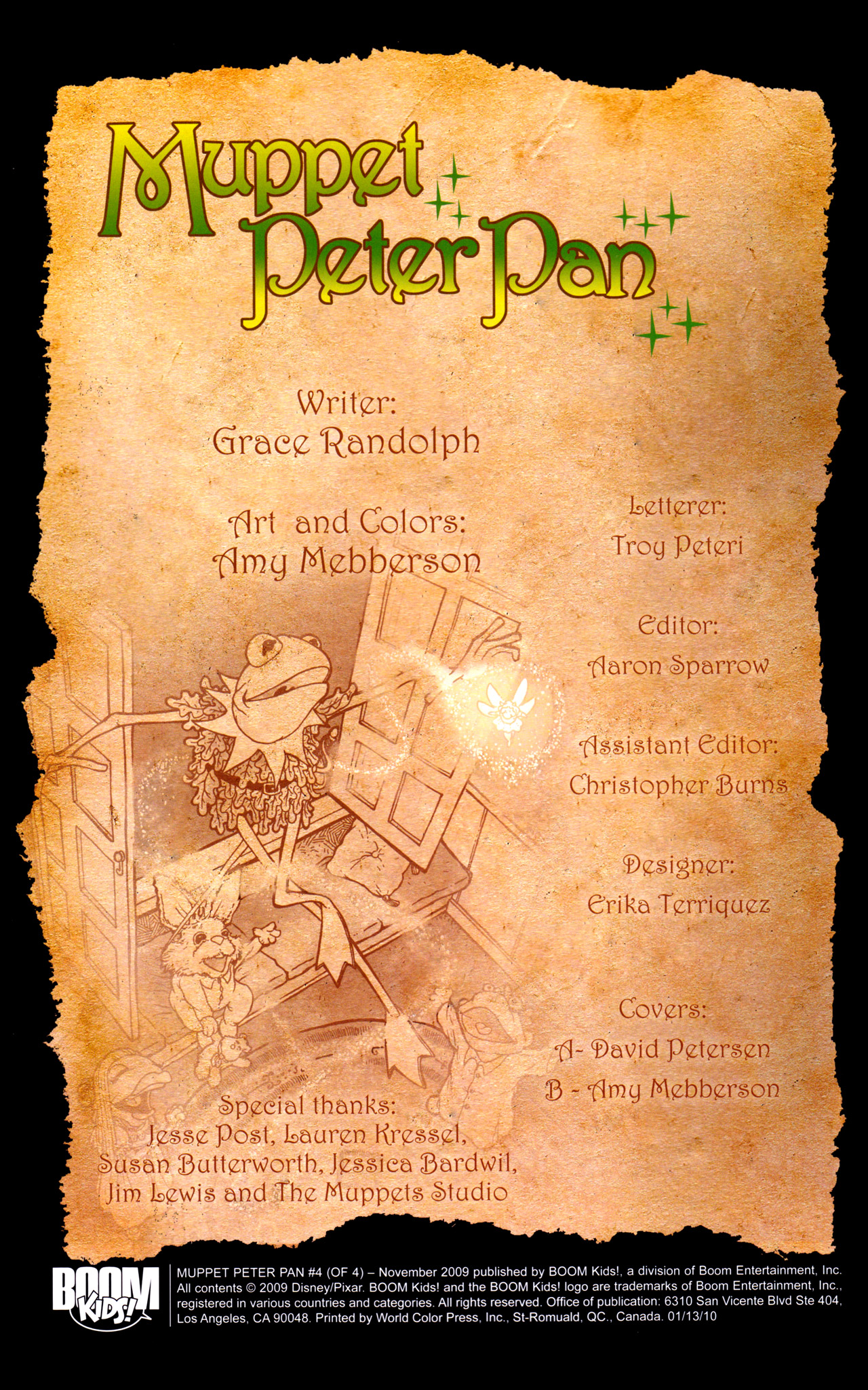 Read online Muppet Peter Pan comic -  Issue #4 - 2