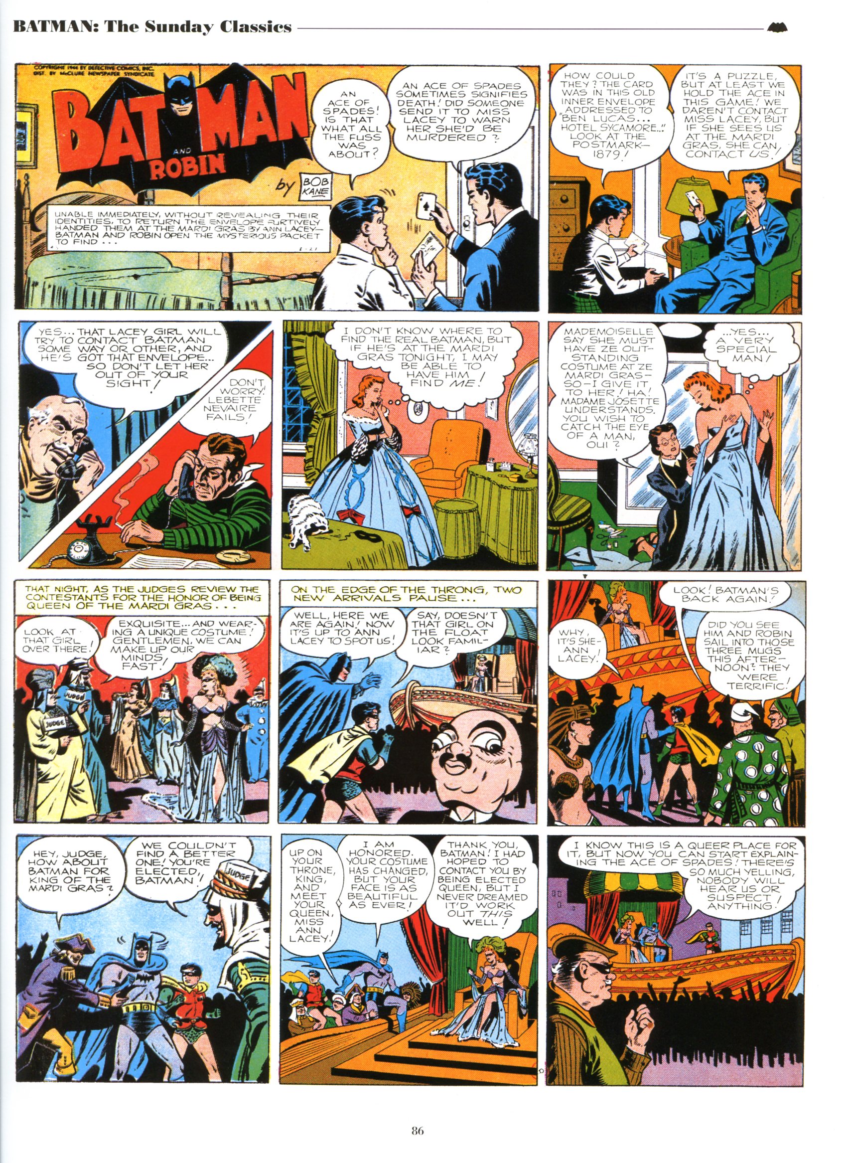 Read online Batman: The Sunday Classics comic -  Issue # TPB - 92