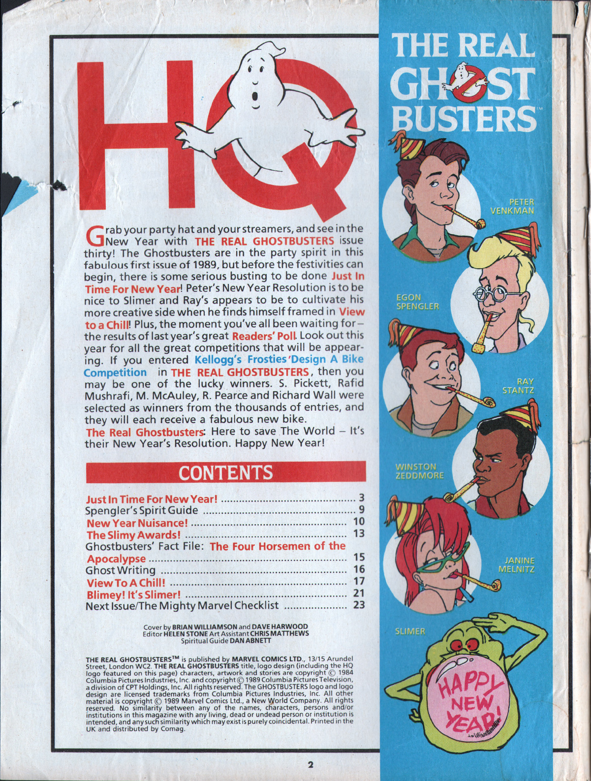 Read online The Real Ghostbusters comic -  Issue #30 - 2