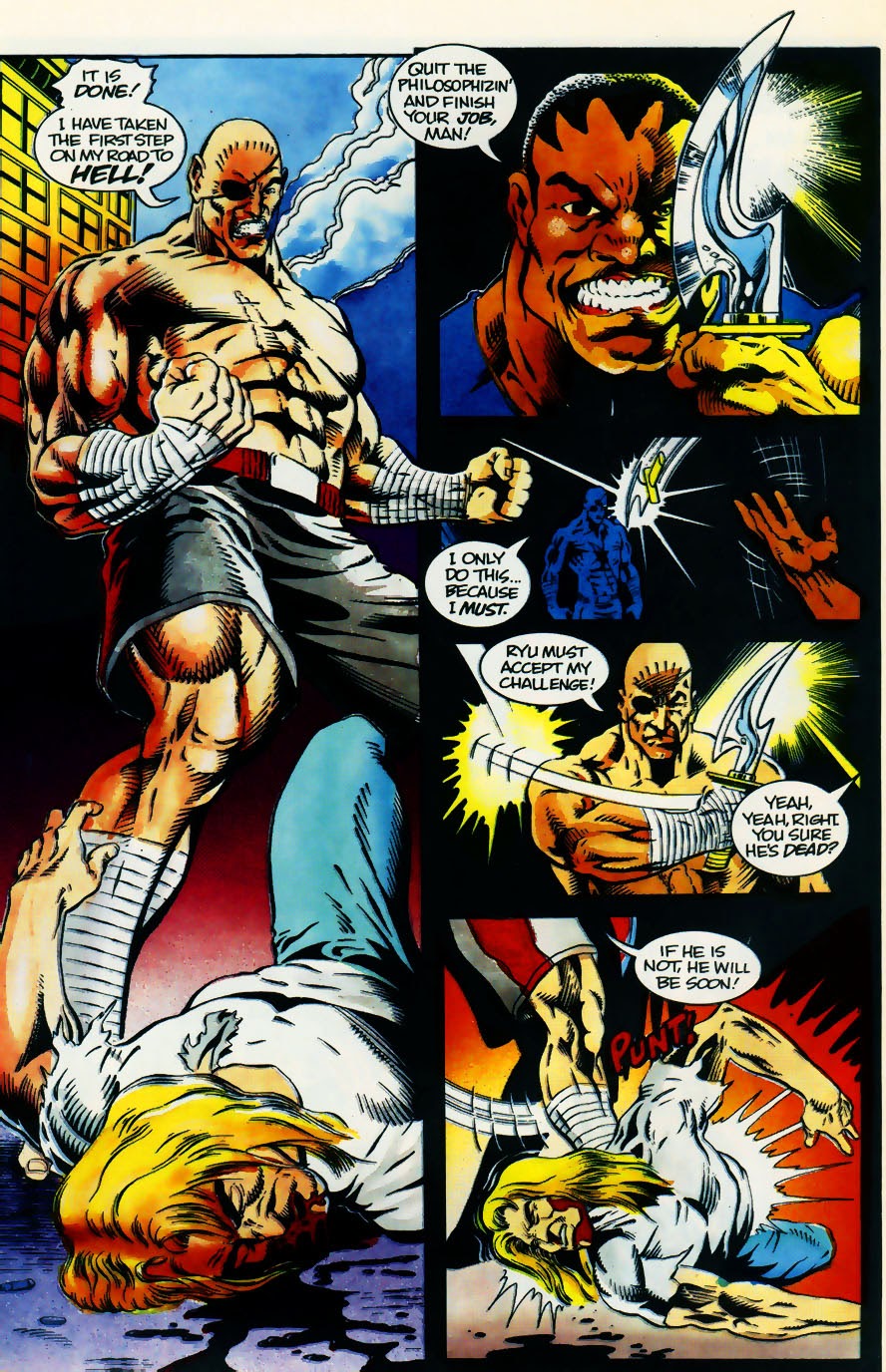 Read online Street Fighter (1994) comic -  Issue #2 - 19