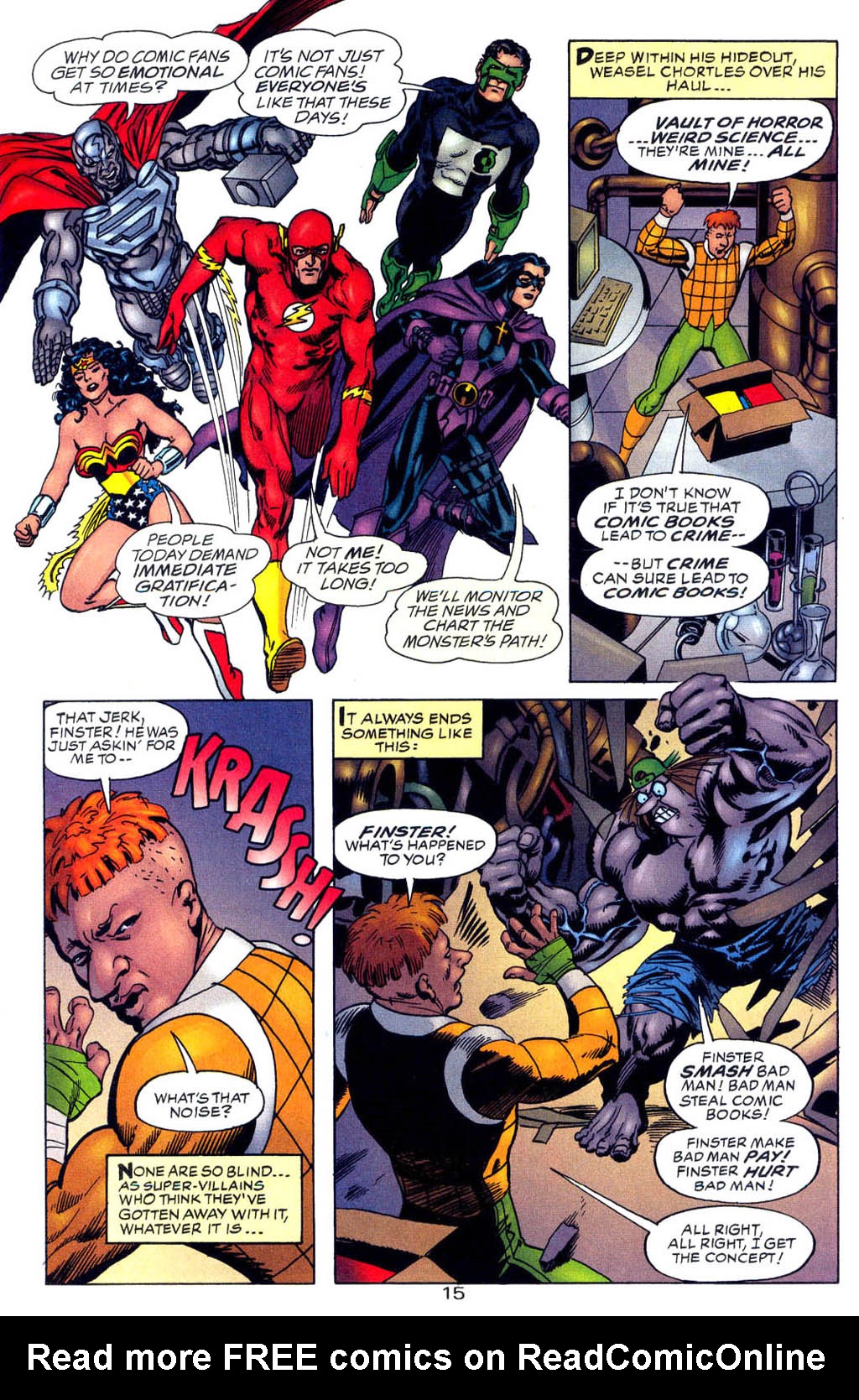 Read online Fanboy comic -  Issue #3 - 15