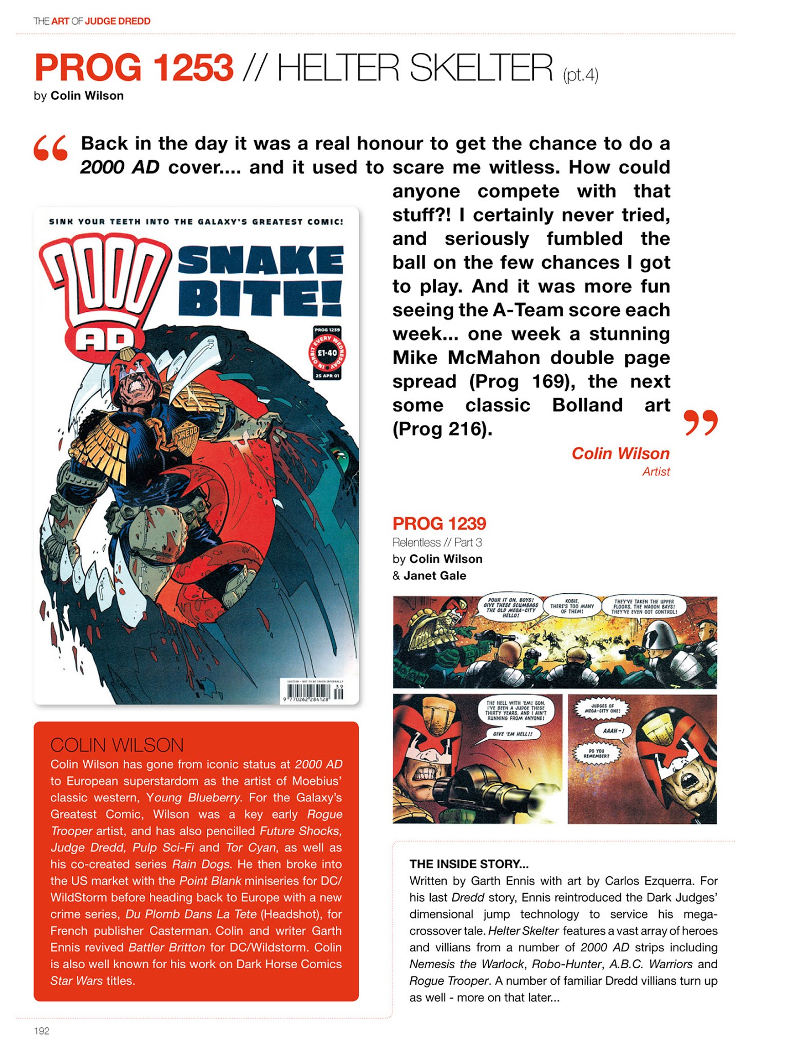 Read online The Art of Judge Dredd: Featuring 35 Years of Zarjaz Covers comic -  Issue # TPB (Part 3) - 13