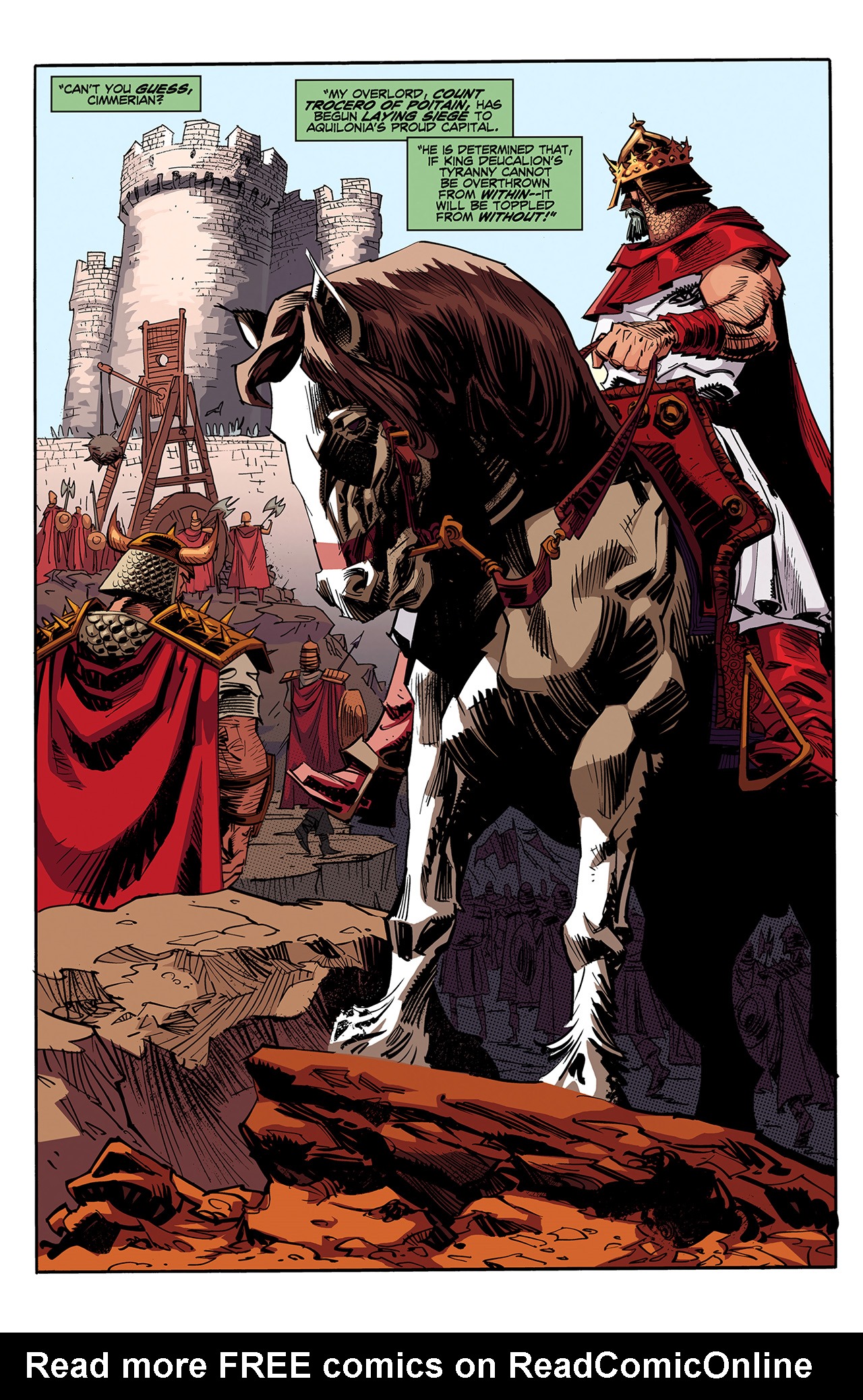 Read online Conan: Road of Kings comic -  Issue #9 - 23