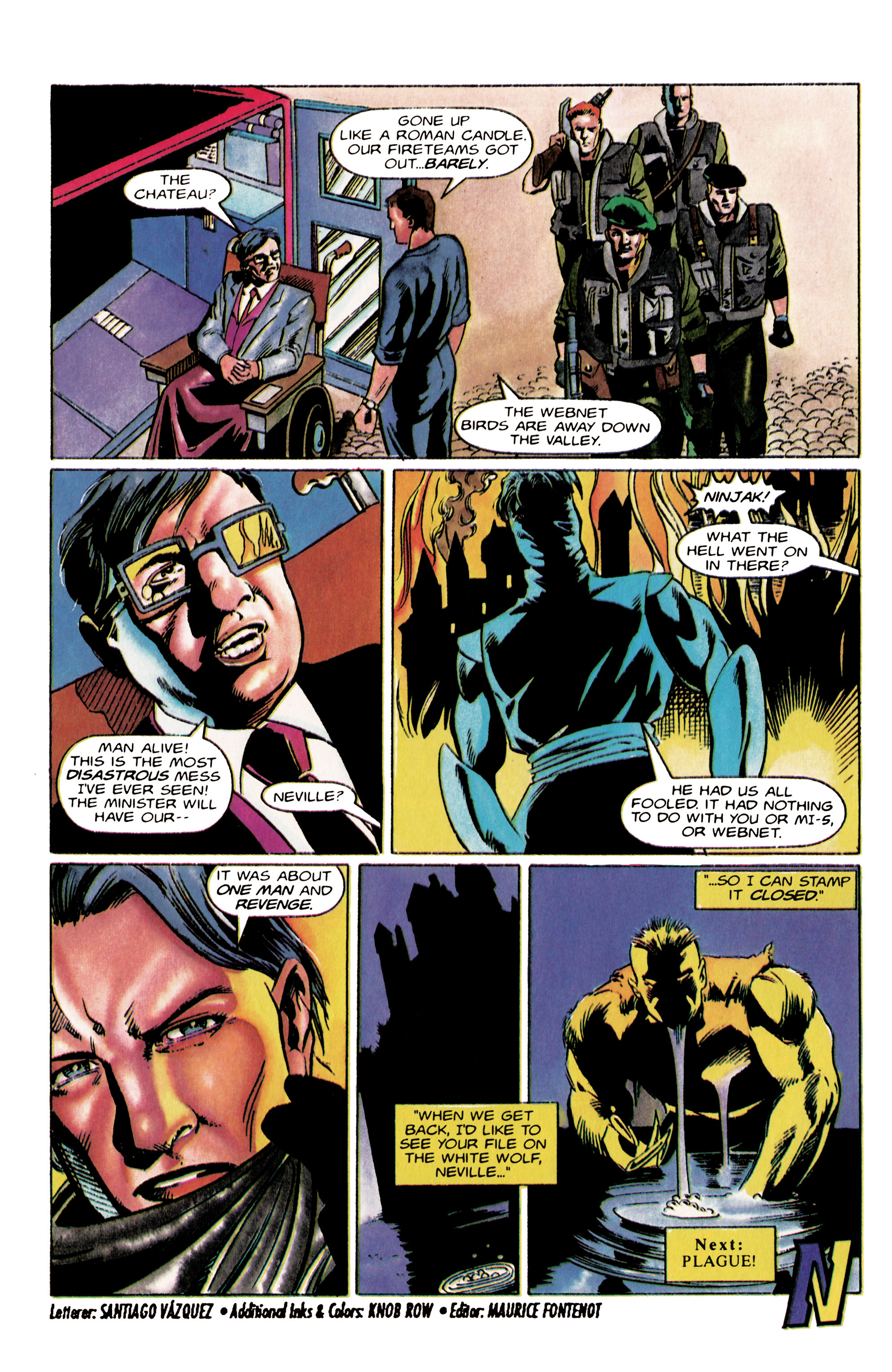 Read online Ninjak (1994) comic -  Issue #15 - 22