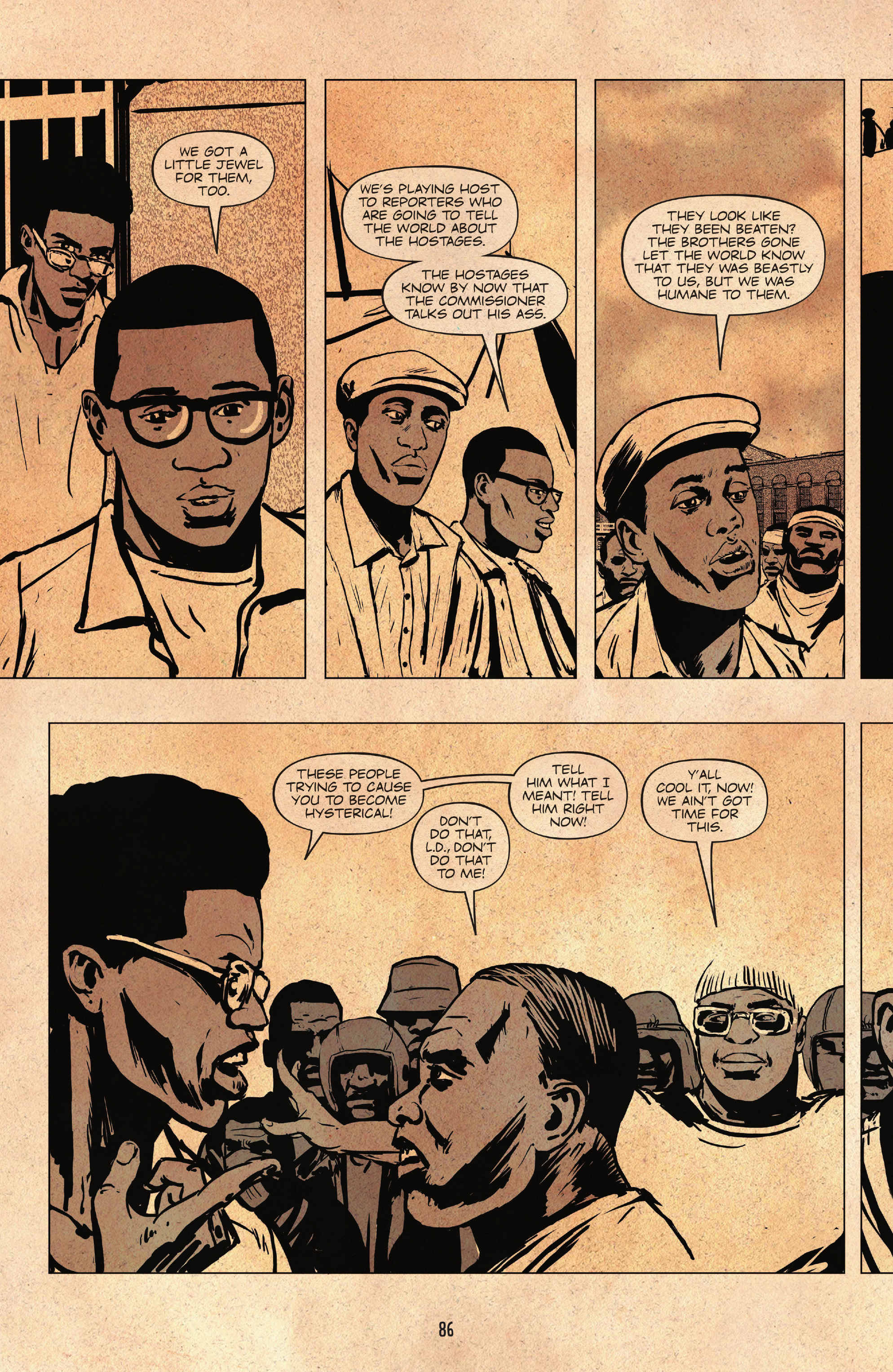 Read online Big Black: Stand At Attica comic -  Issue # TPB (Part 1) - 85