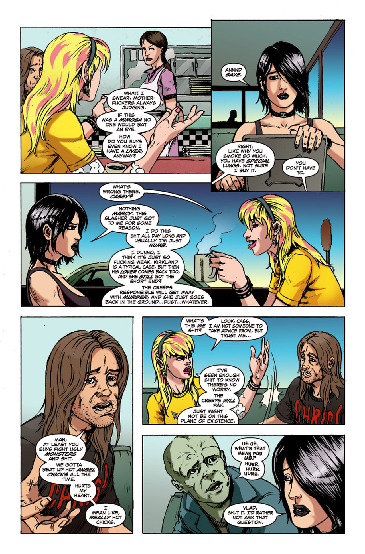 Read online Hack/Slash & Mercy Sparx: A Slice of Hell comic -  Issue #2 - 20
