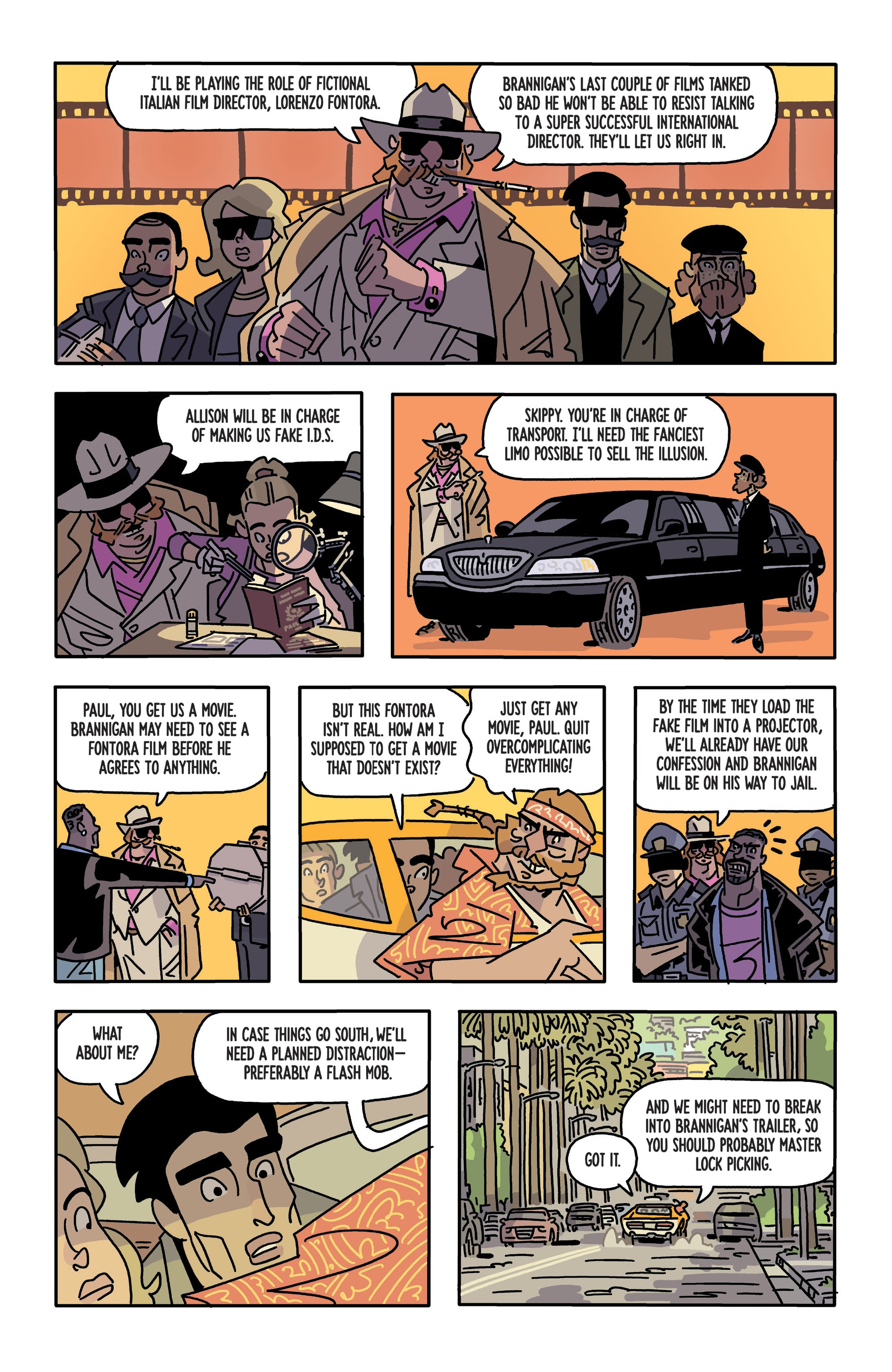 Read online The Six Sidekicks of Trigger Keaton comic -  Issue #4 - 8