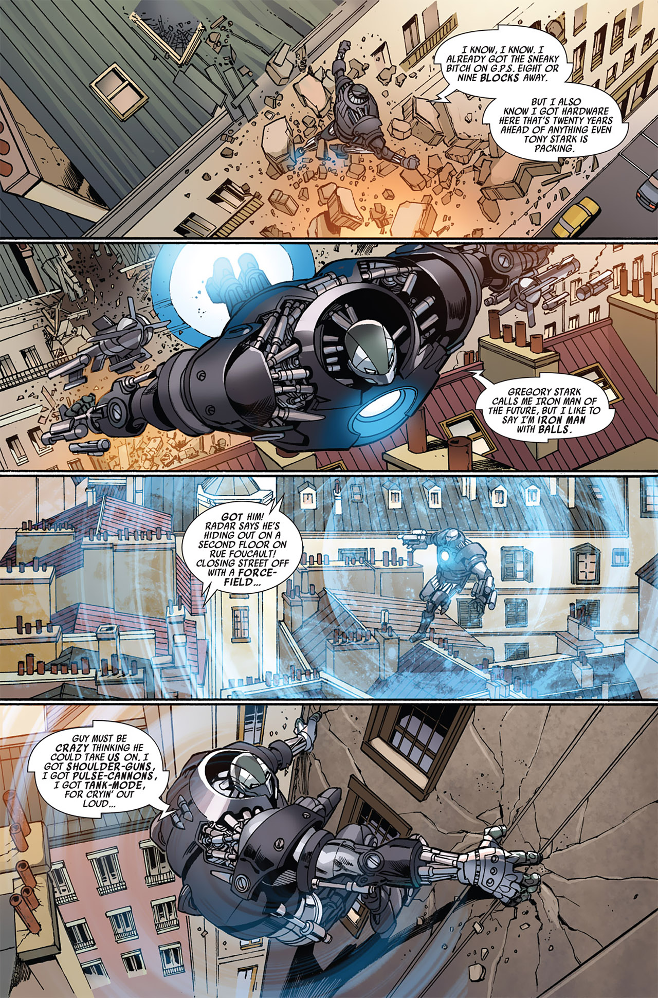 Read online Ultimate Avengers comic -  Issue #4 - 7