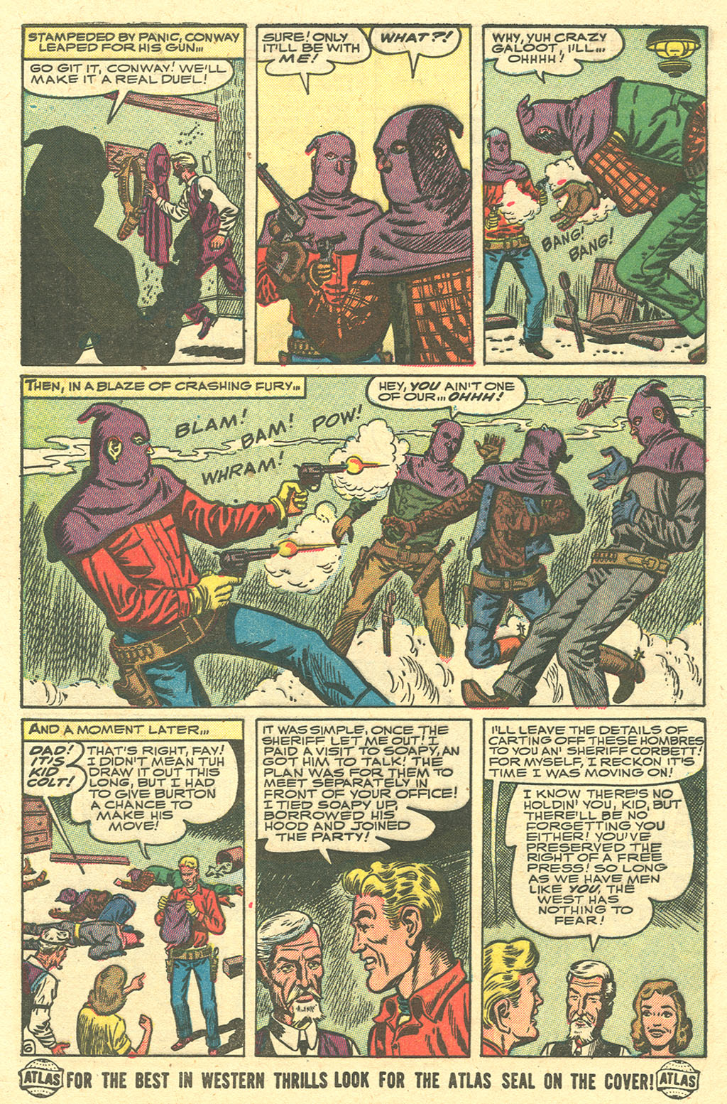 Read online Kid Colt Outlaw comic -  Issue #37 - 32