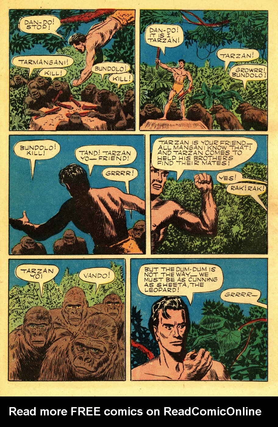 Read online Tarzan (1948) comic -  Issue #37 - 8