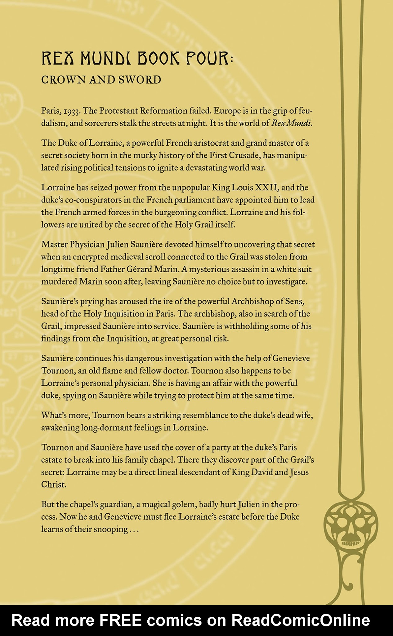 Read online Rex Mundi (2006) comic -  Issue # TPB 4 - 7