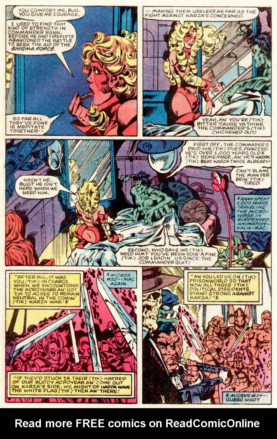 Read online Micronauts (1979) comic -  Issue #55 - 4