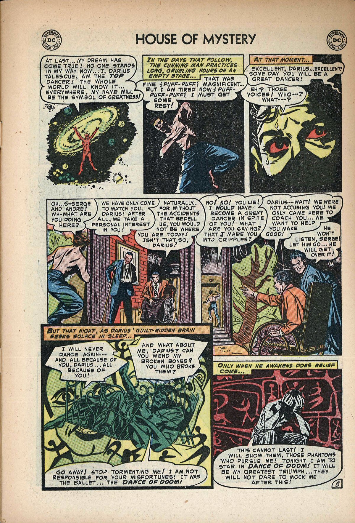 Read online House of Mystery (1951) comic -  Issue #18 - 7