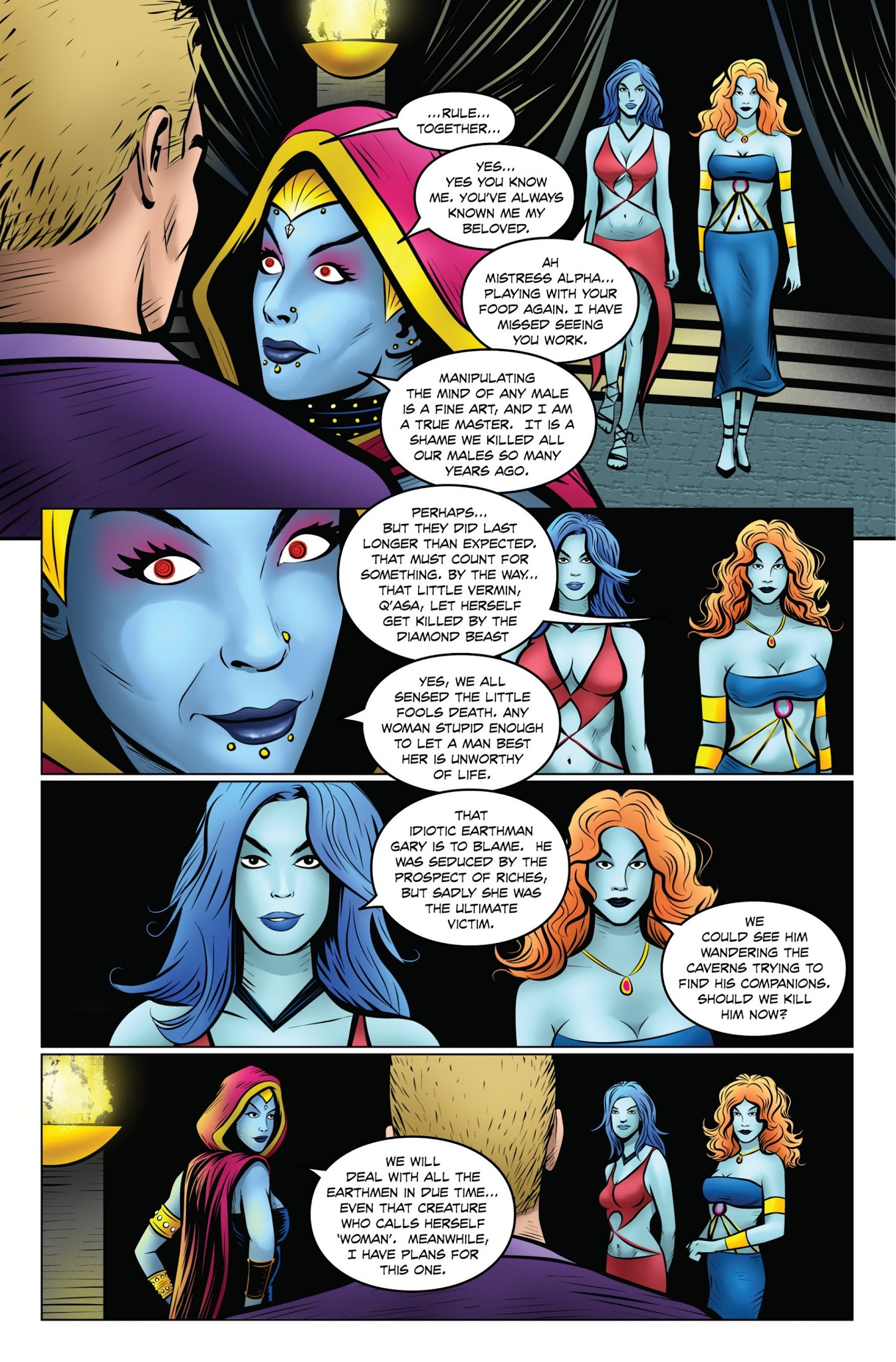 Read online Space Women Beyond the Stratosphere comic -  Issue # TPB - 61