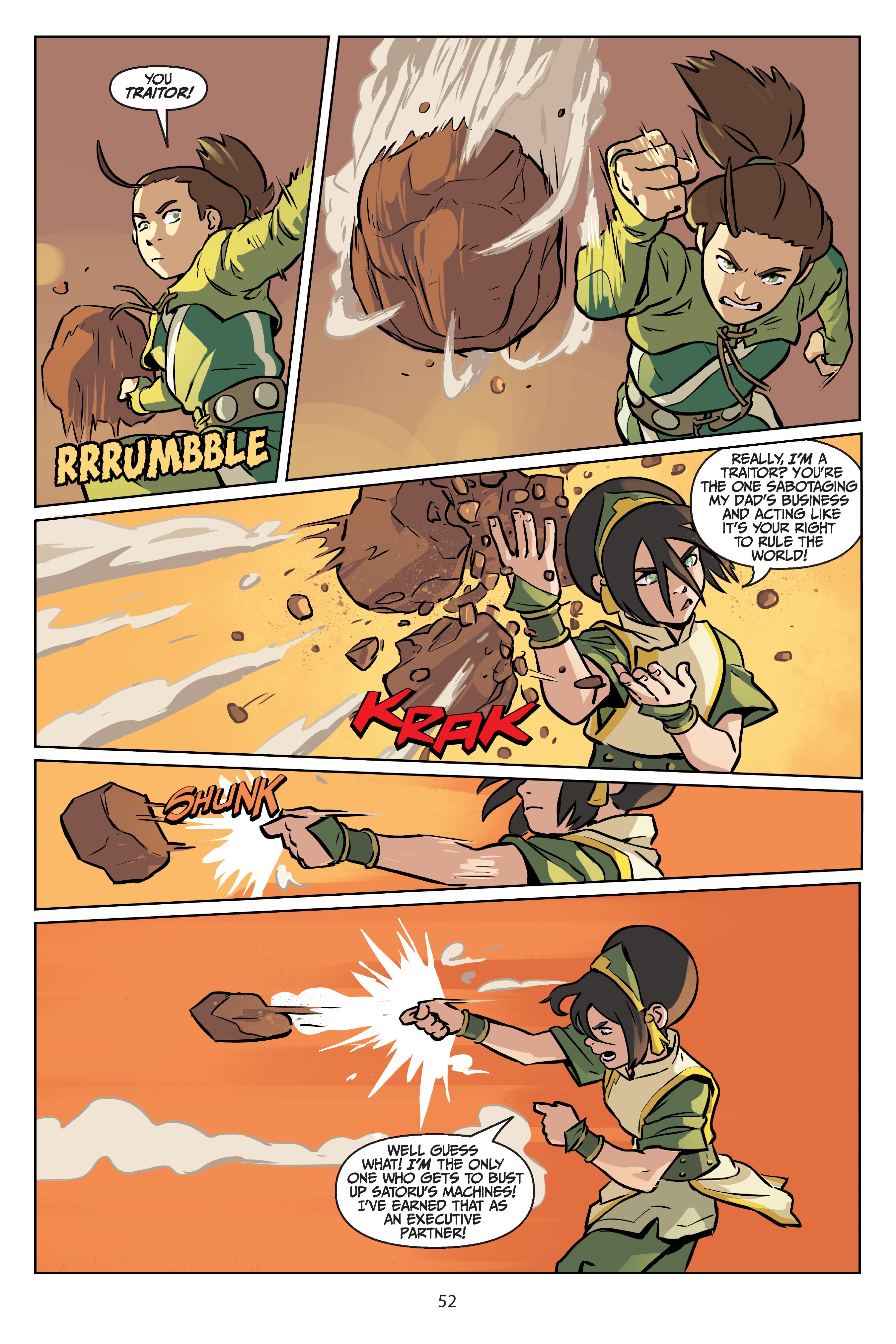 Read online Nickelodeon Avatar: The Last Airbender - Imbalance comic -  Issue # TPB 2 - 53