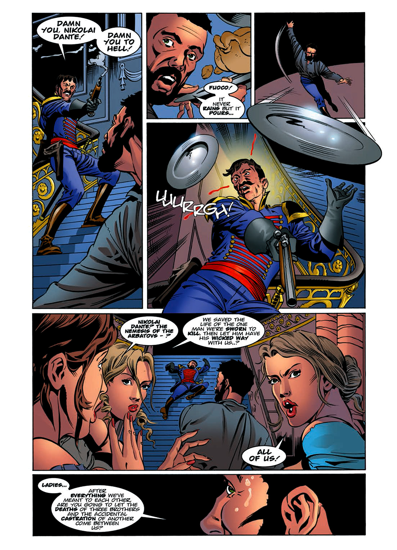 Read online Nikolai Dante comic -  Issue # TPB 5 - 21