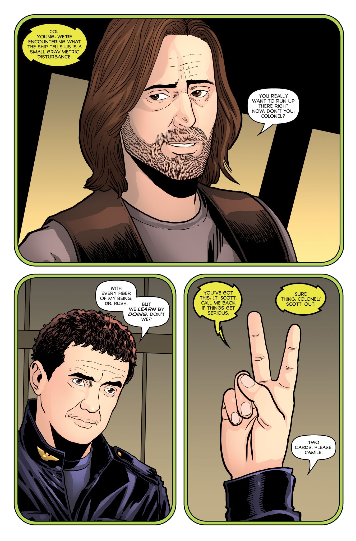 Read online Stargate Atlantis / Stargate Universe Anthology comic -  Issue #2 - 11