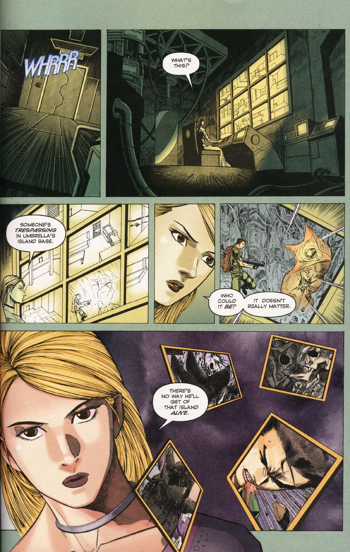 Read online Resident Evil Code: Veronica comic -  Issue #3 - 69