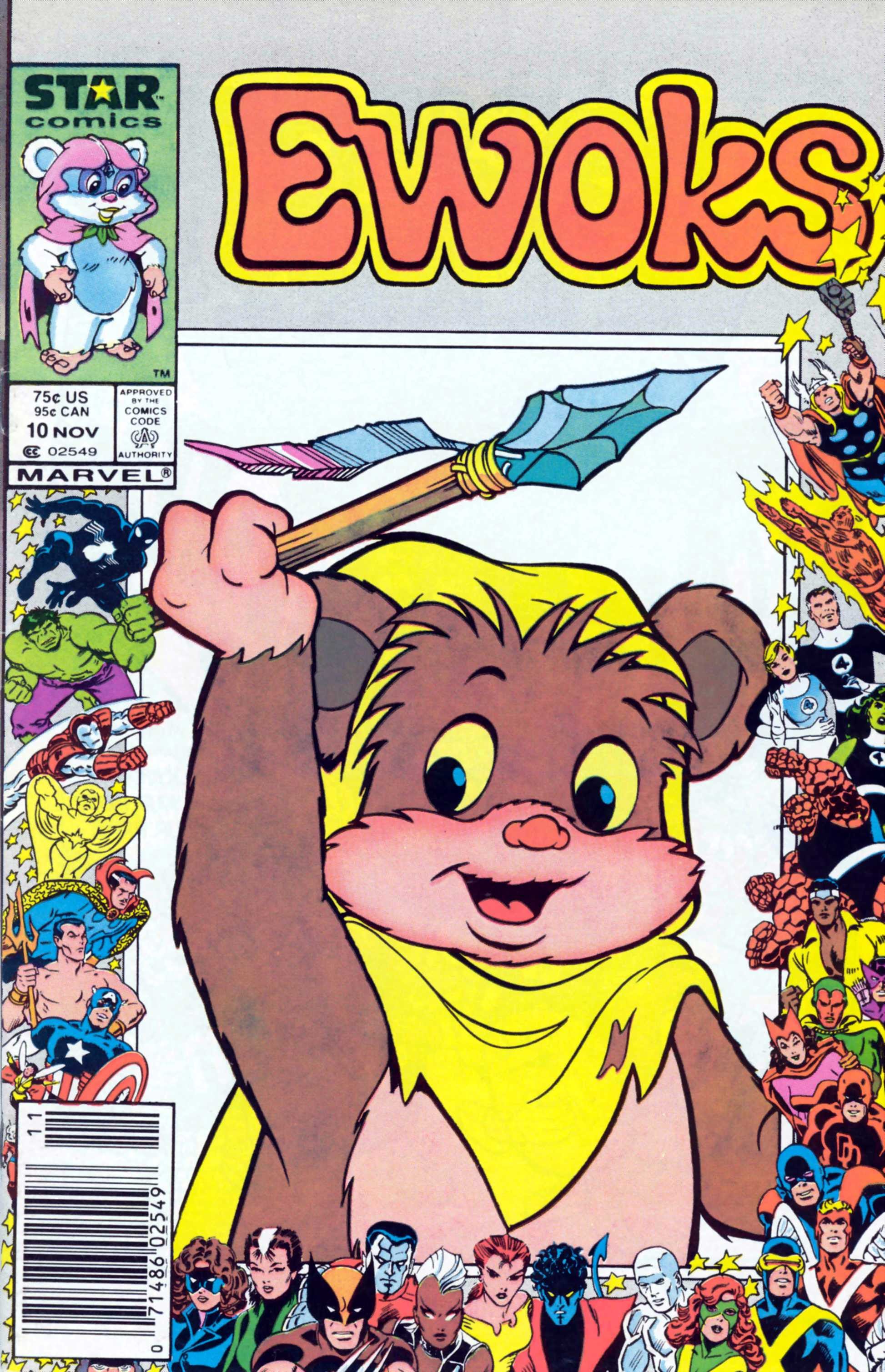 Read online Ewoks (1987) comic -  Issue #10 - 1