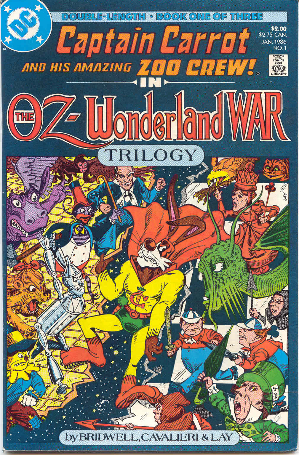 Read online The Oz-Wonderland War comic -  Issue #1 - 1