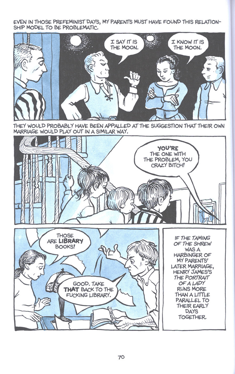 Read online Fun Home: A Family Tragicomic comic -  Issue # TPB - 77