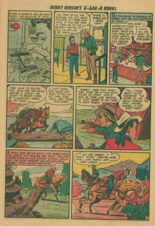Read online Bobby Benson's B-Bar-B Riders comic -  Issue #1 - 33