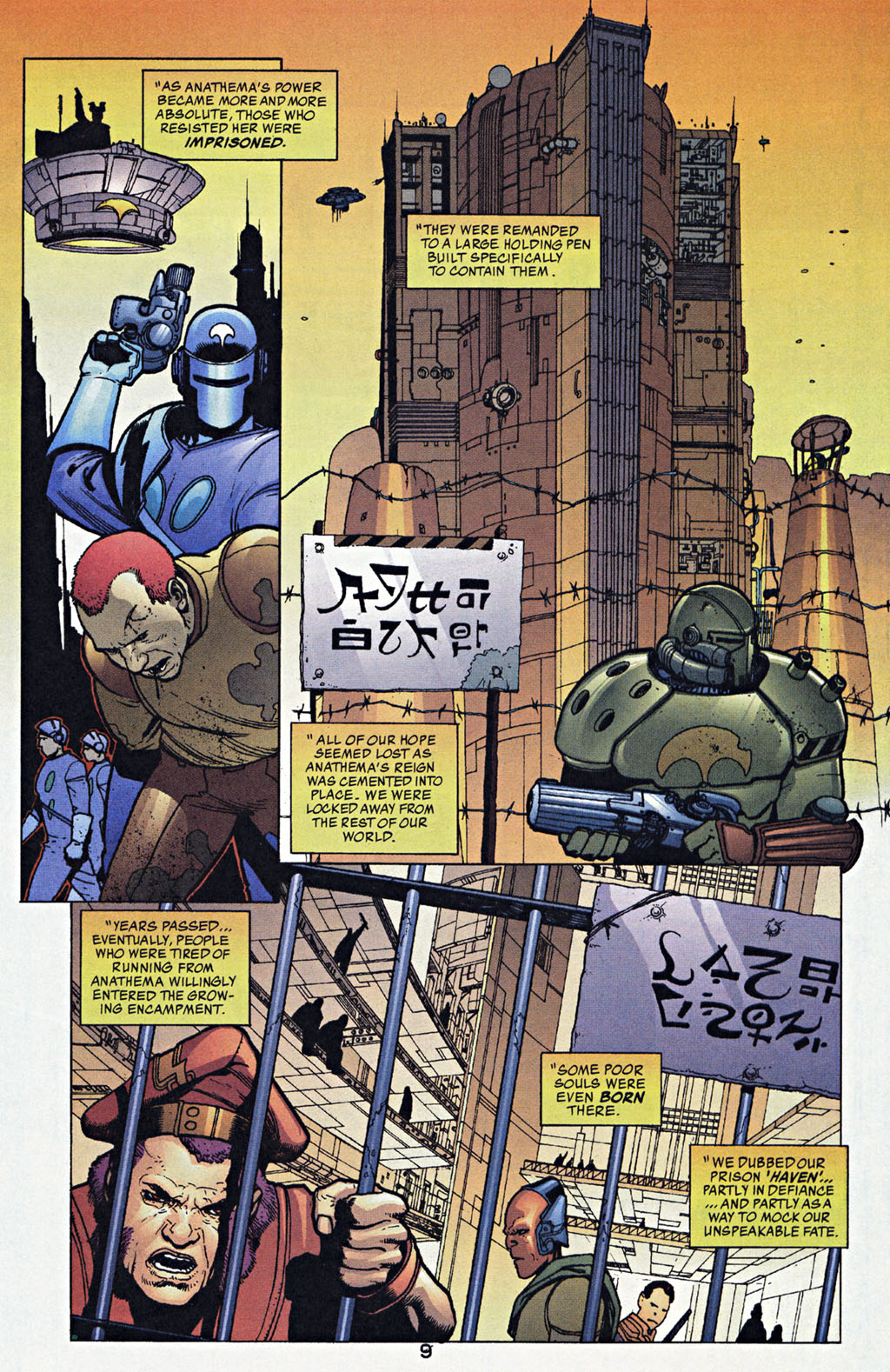 Read online Haven: The Broken City comic -  Issue #1 - 10