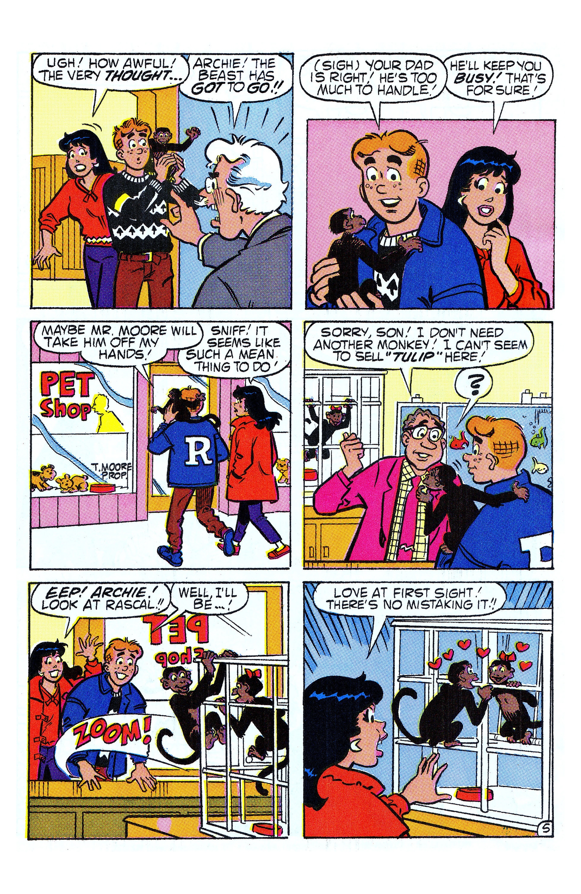 Read online Archie (1960) comic -  Issue #396 - 6