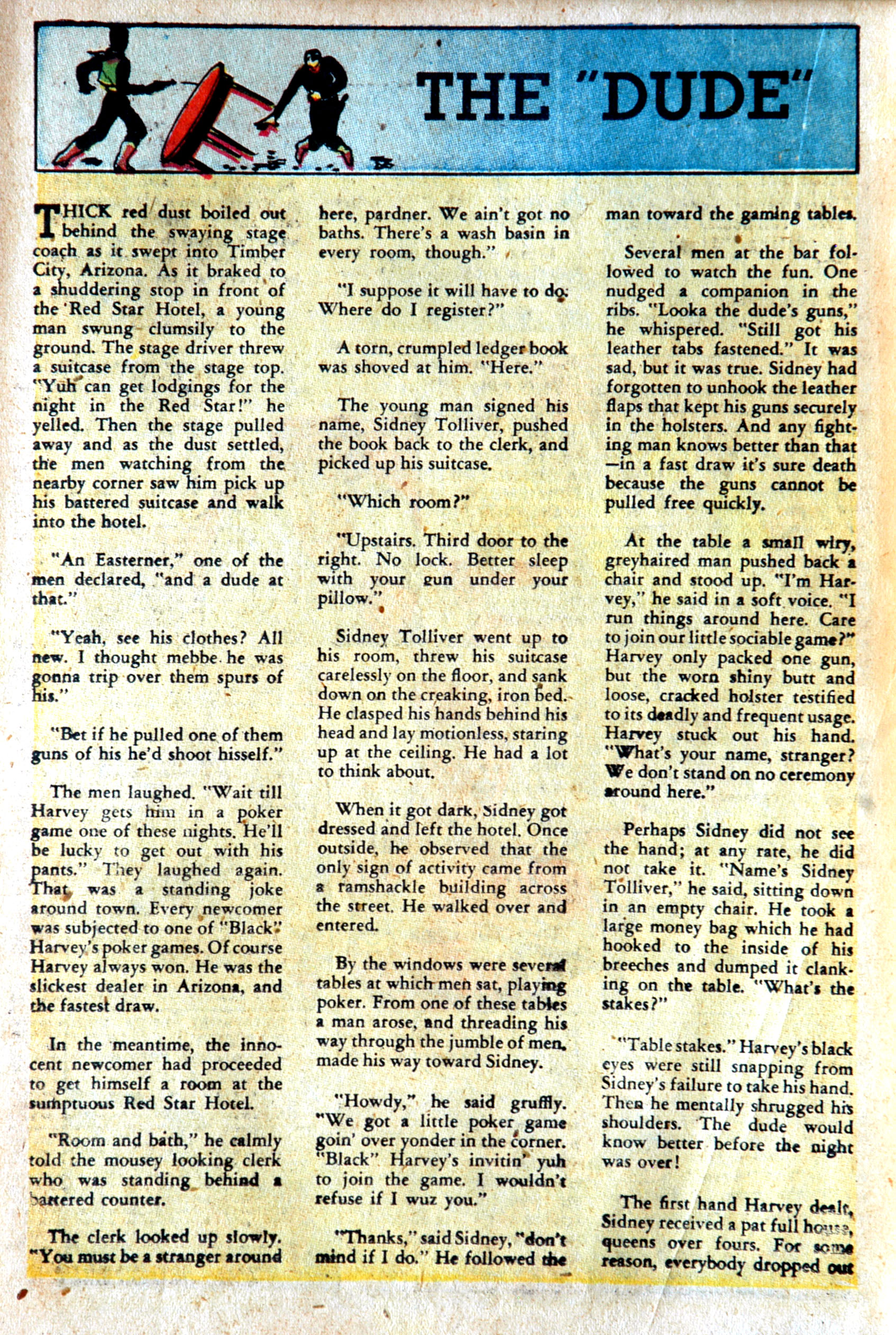 Read online Blonde Phantom Comics comic -  Issue #13 - 22