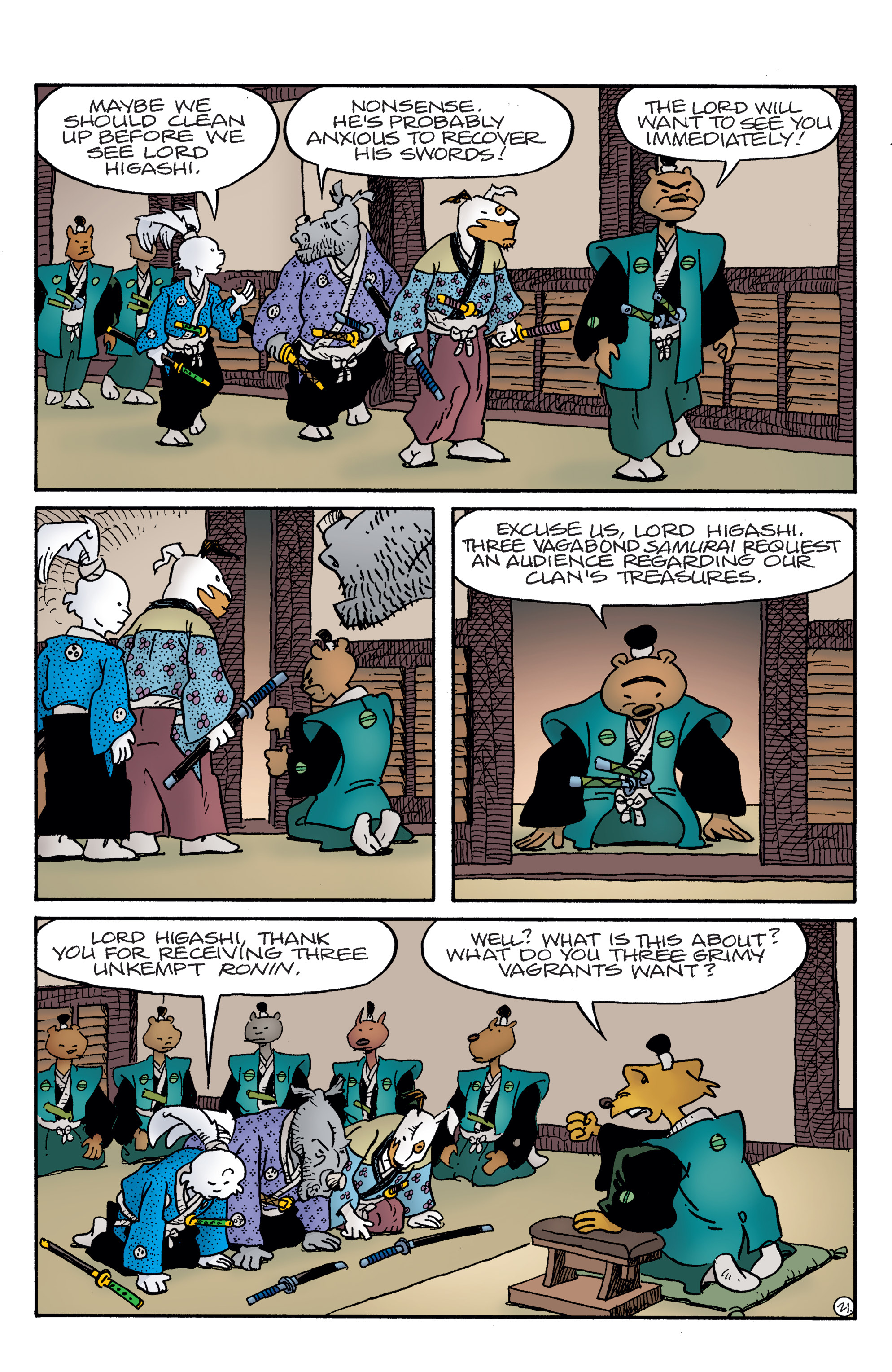 Read online Usagi Yojimbo (2019) comic -  Issue #7 - 23