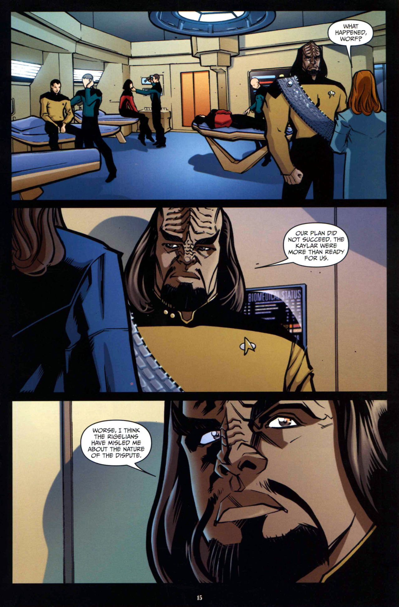 Read online Star Trek: The Next Generation: Intelligence Gathering comic -  Issue #2 - 17