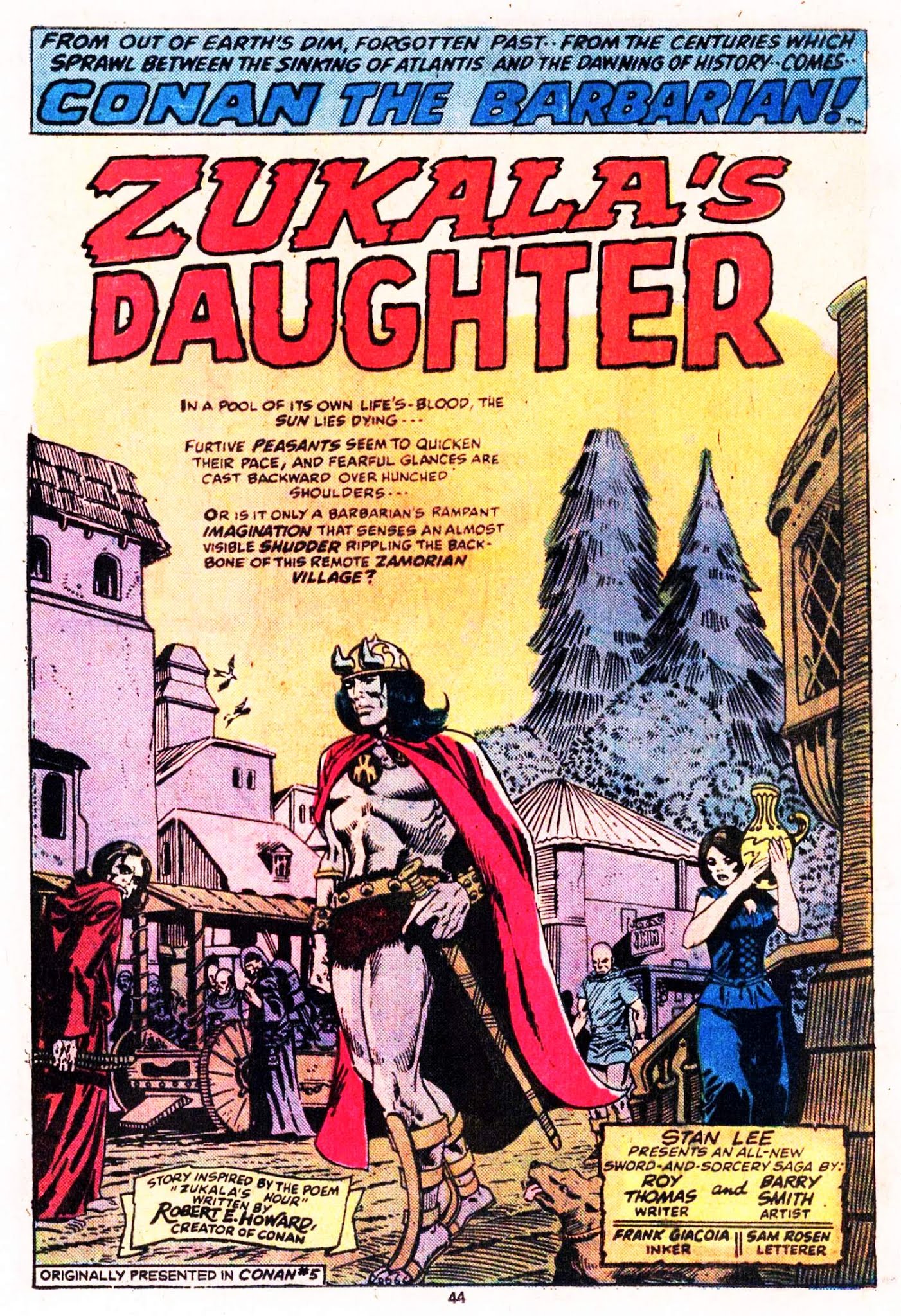 Read online Giant-Size Conan comic -  Issue #2 - 45