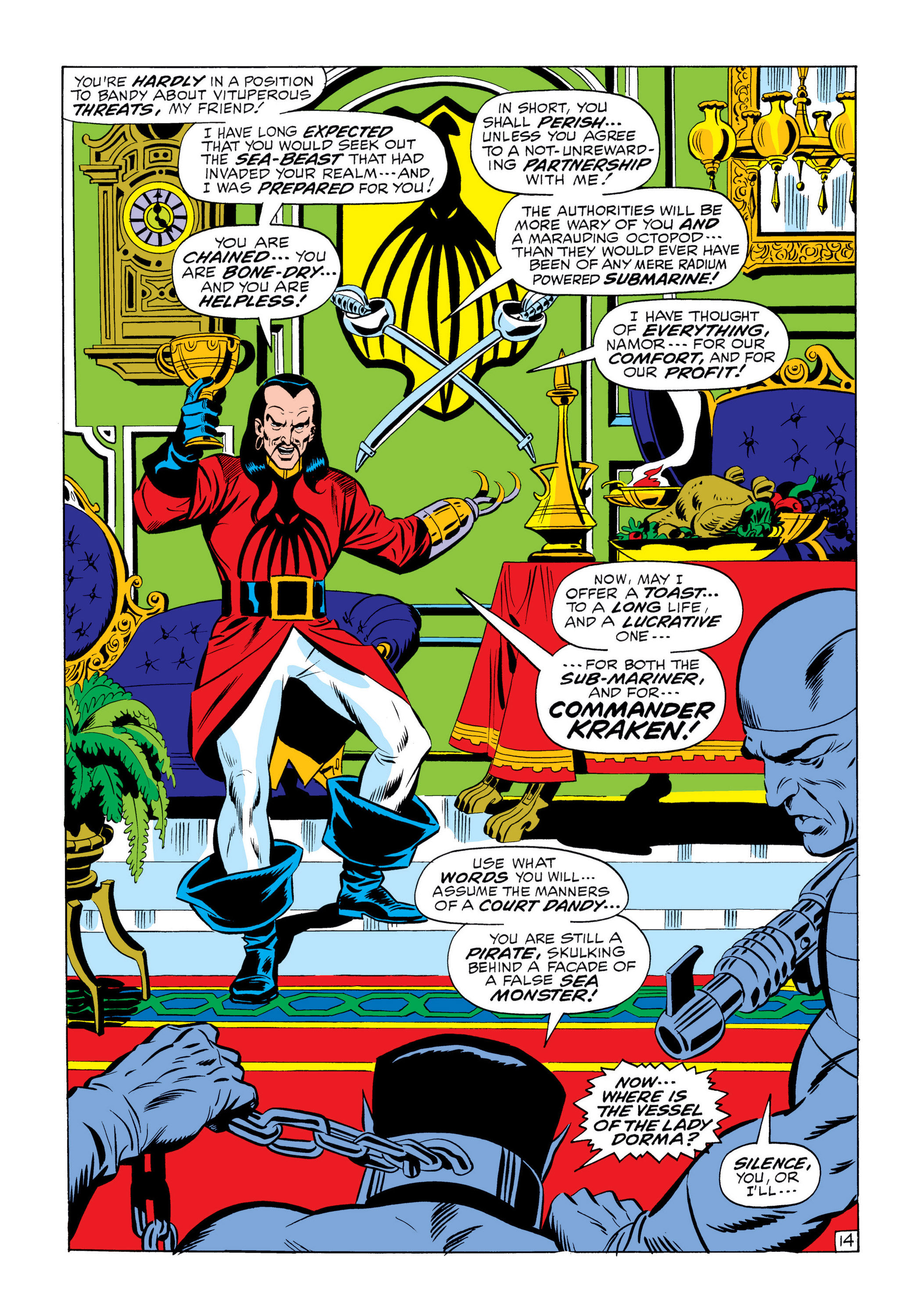 Read online Marvel Masterworks: The Sub-Mariner comic -  Issue # TPB 5 (Part 1) - 42